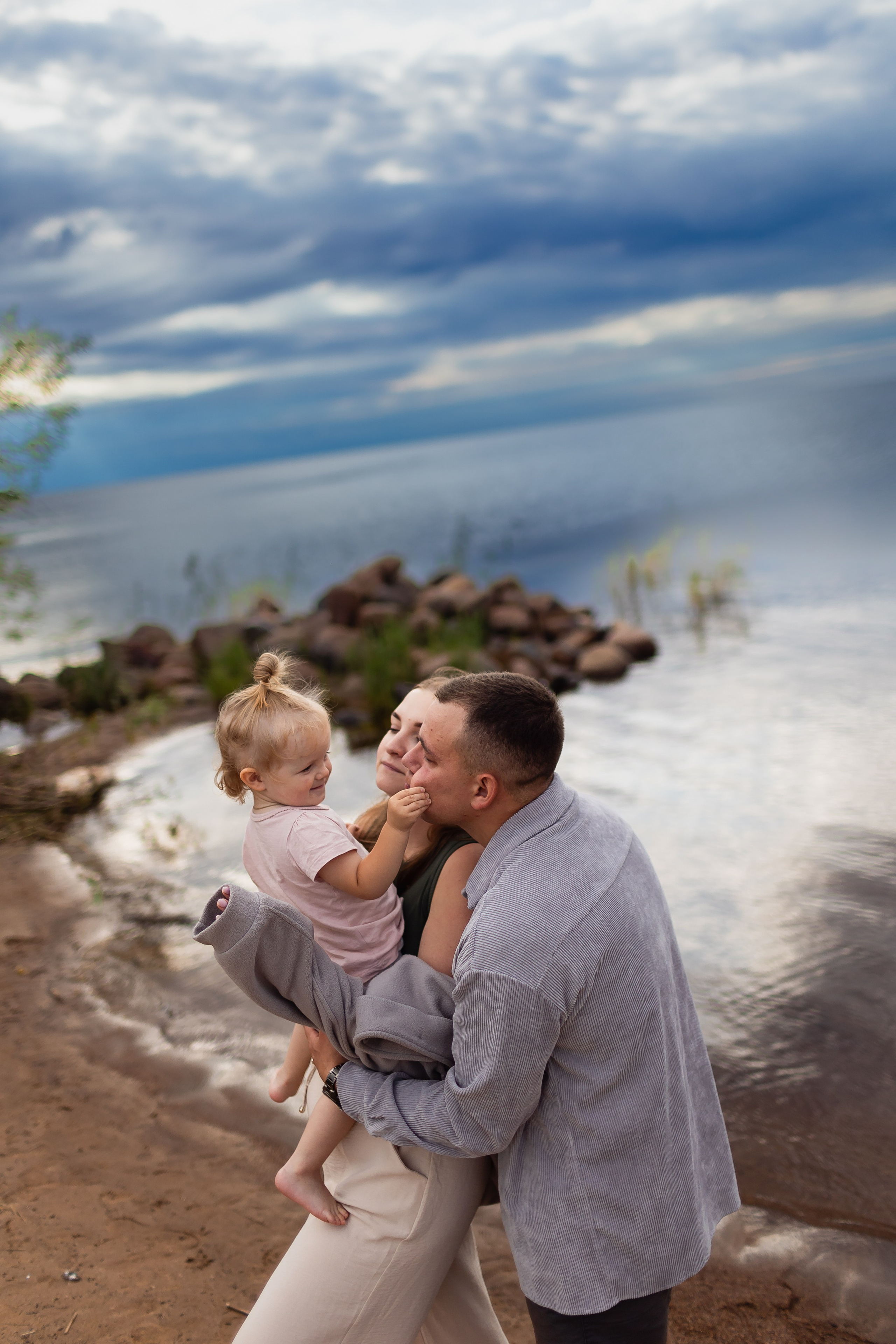 СЕМЕЙНАЯ / Гриша, Люда и Апполинария. Фотограф Лодейное Поле Екатерина Герасимова в Санкт-Петербурге и Лен. области