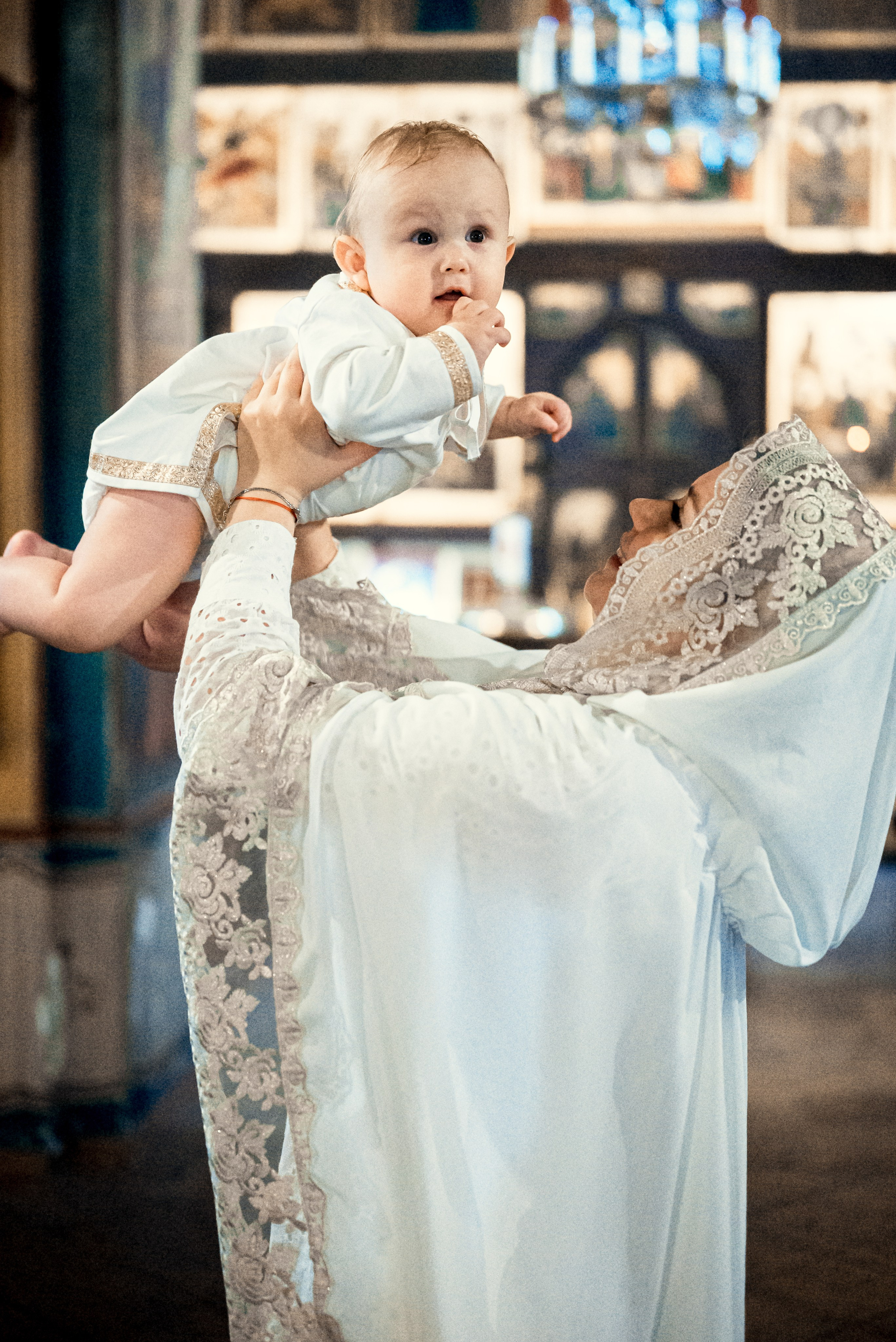 Крещение Александра. Семейный и детский фотограф Москва