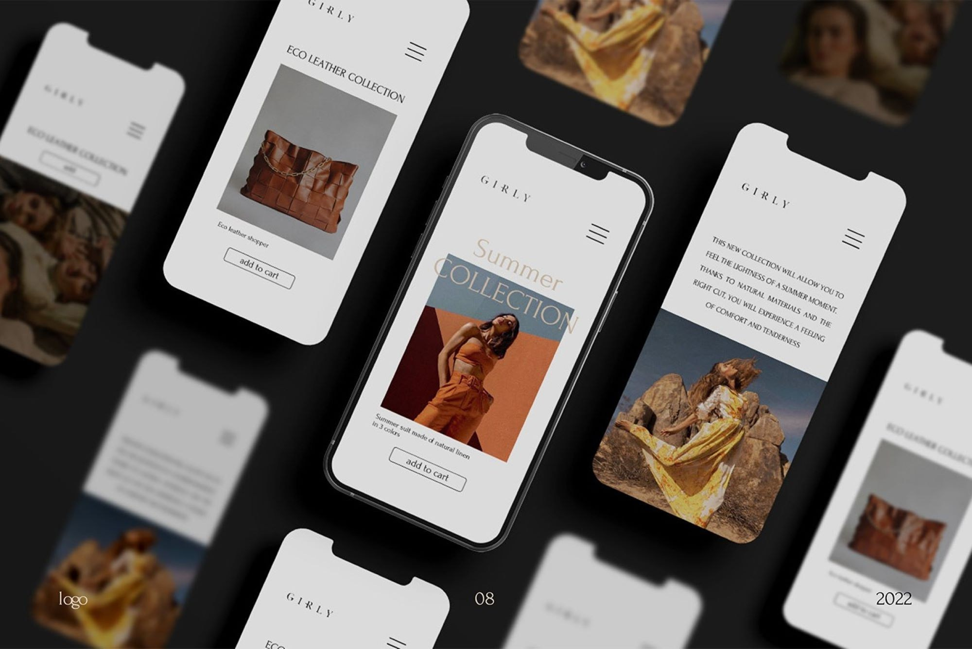 GIRLY. Arina is a creative Graphic Designer