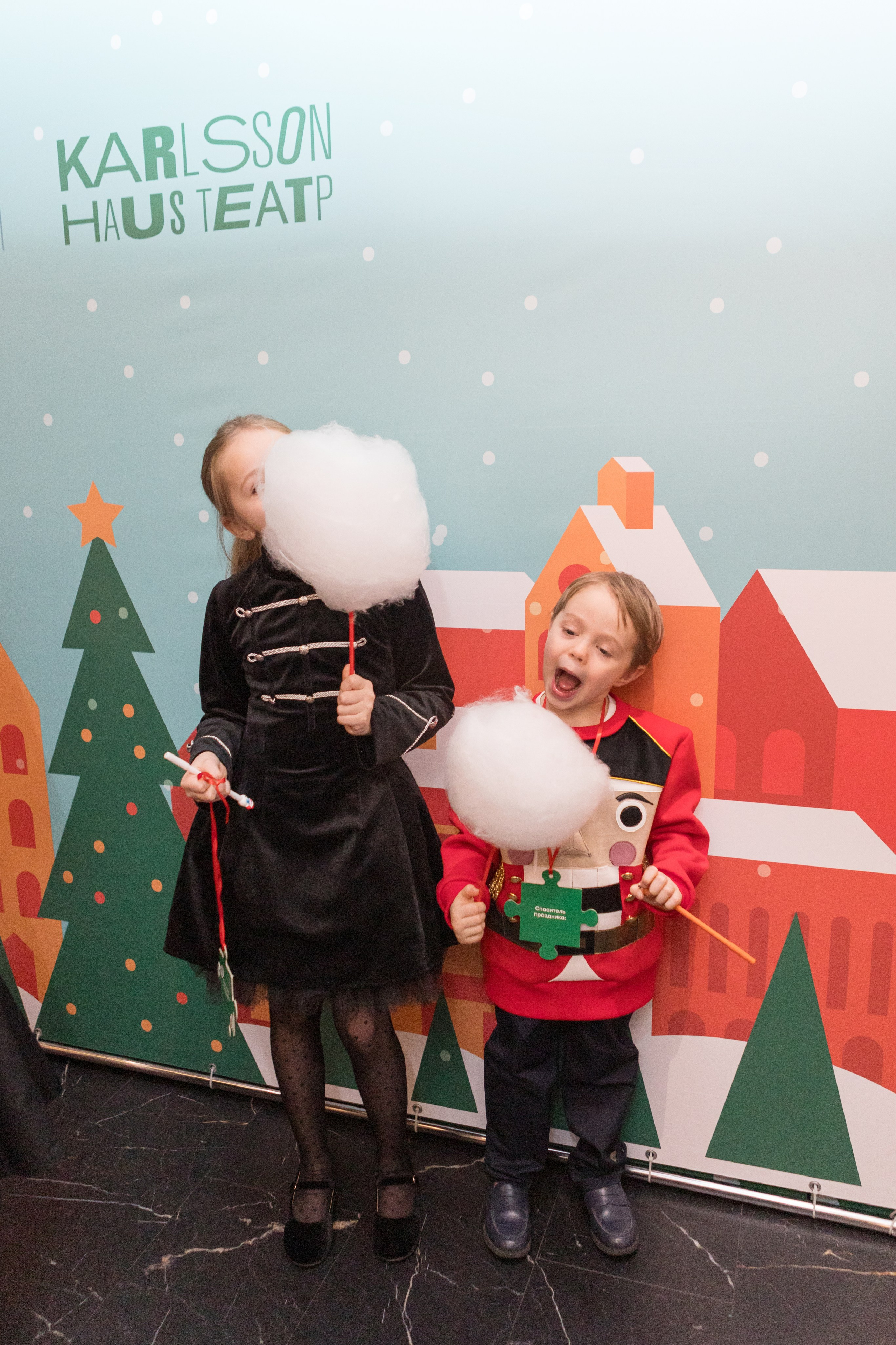 Семейный интерактивный праздник Харди Гарди и KARLSSON HOUS. Детский и контент фотограф Надя Волкова Санкт-Петербург