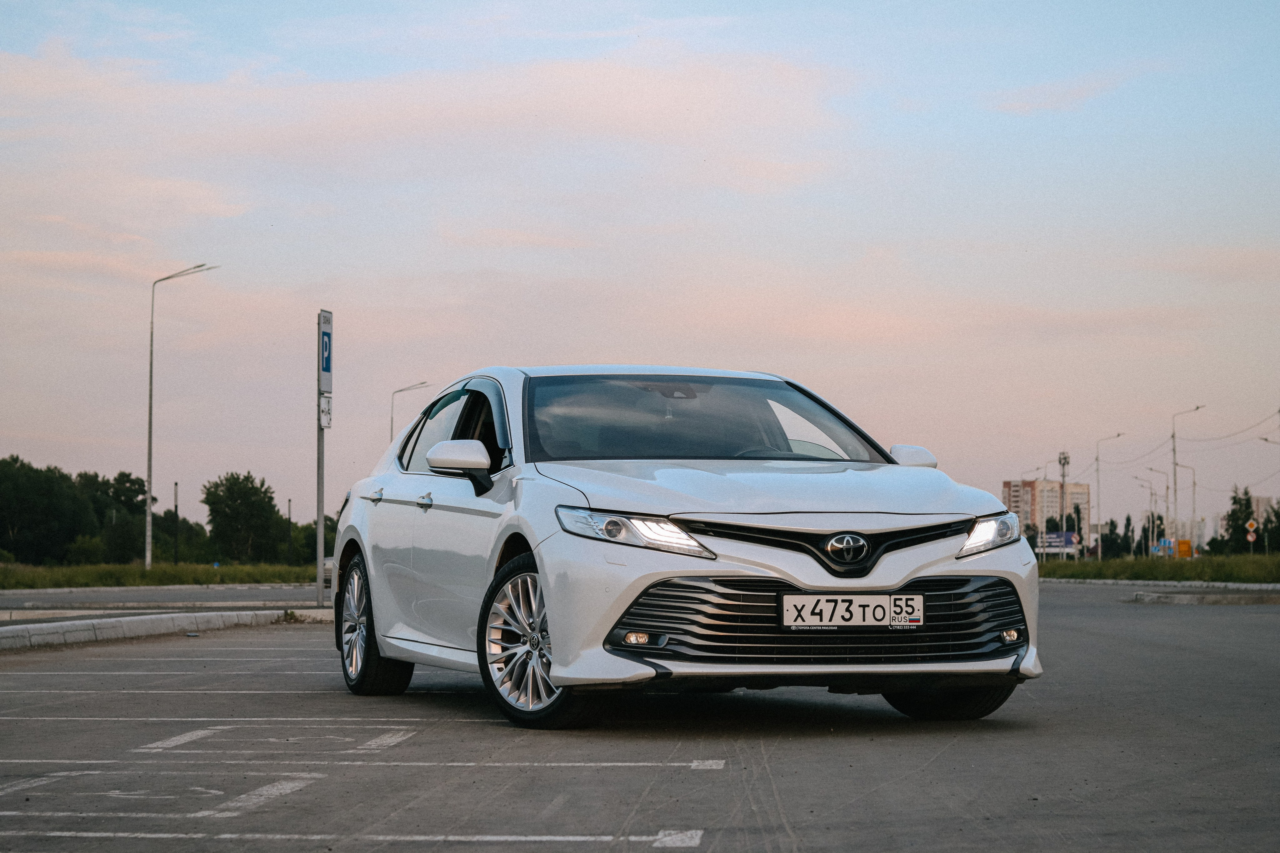 Toyota Camry. Фотограф София Омск