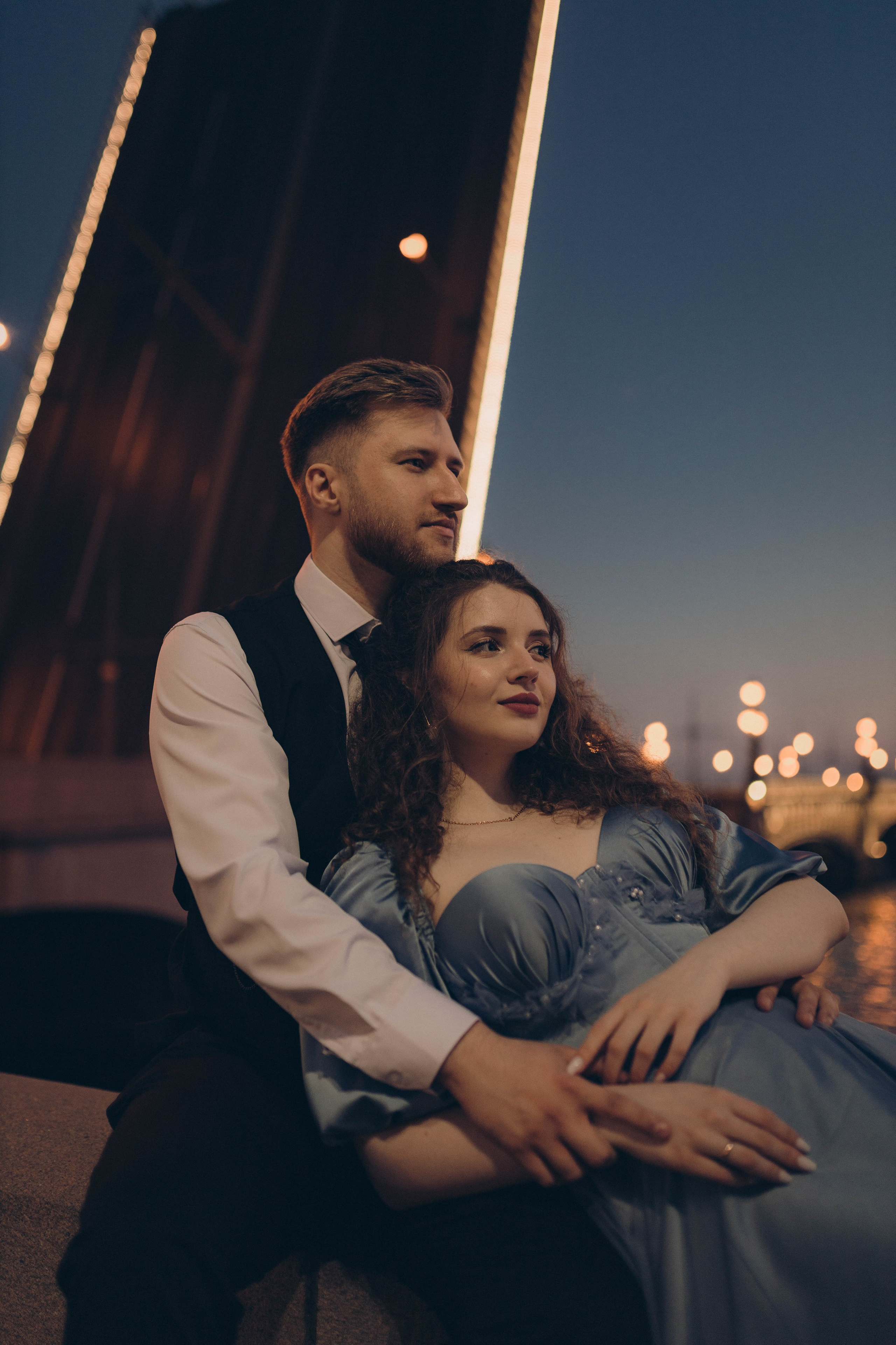Love story мосты. Фотограф в Санкт-Петербурге Полина