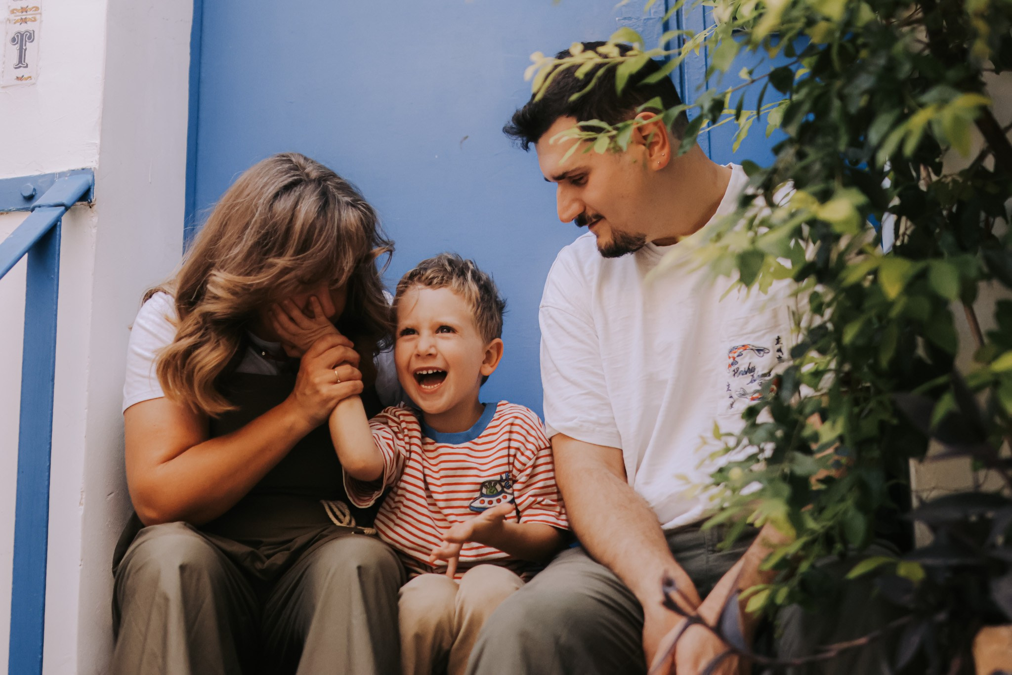 Nata, Misha and Mark, Tel Aviv | November 2025. Photographer in Israel Alice Milchin