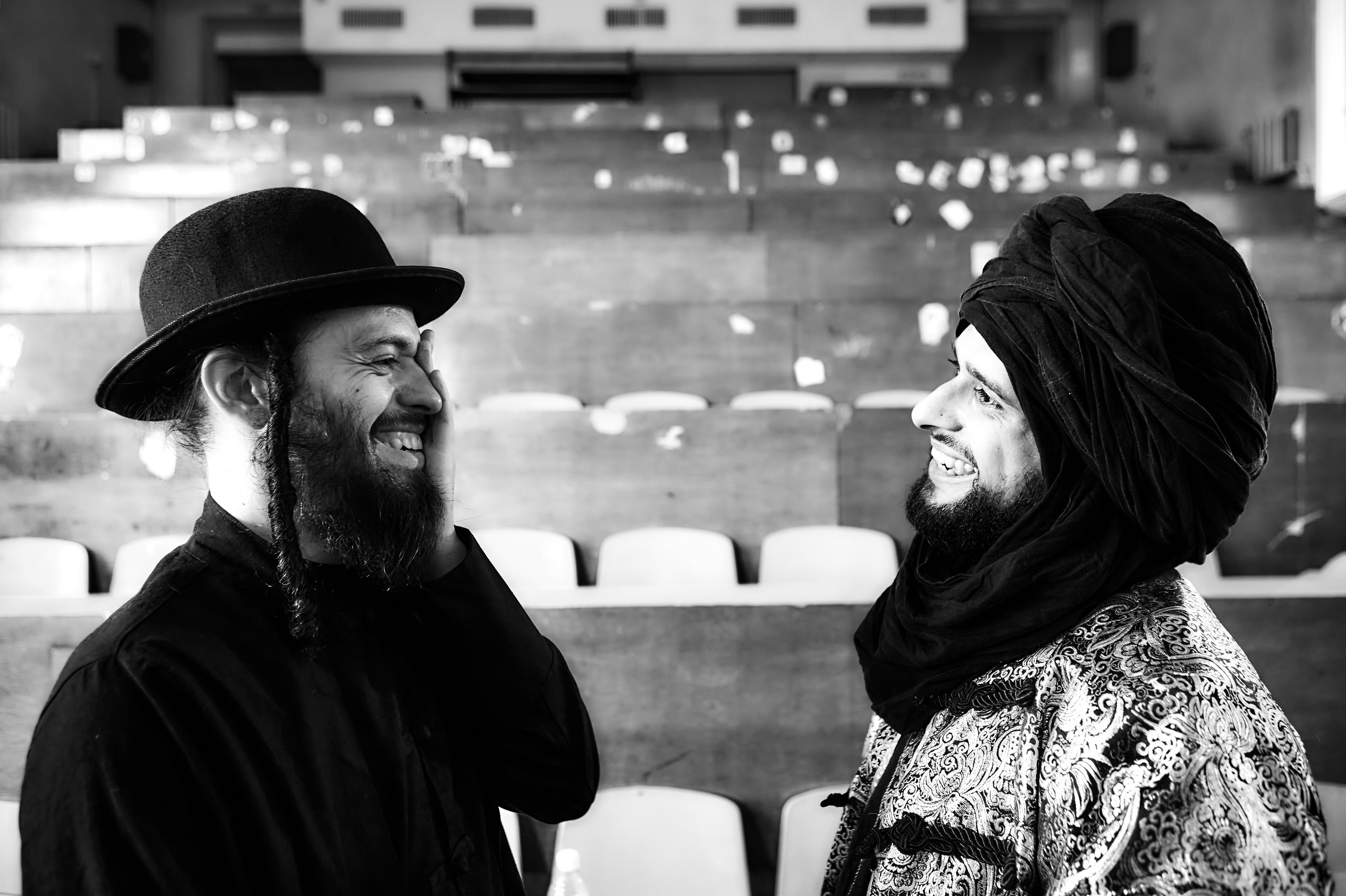 Backstage. Visual artist Konstantin KoT