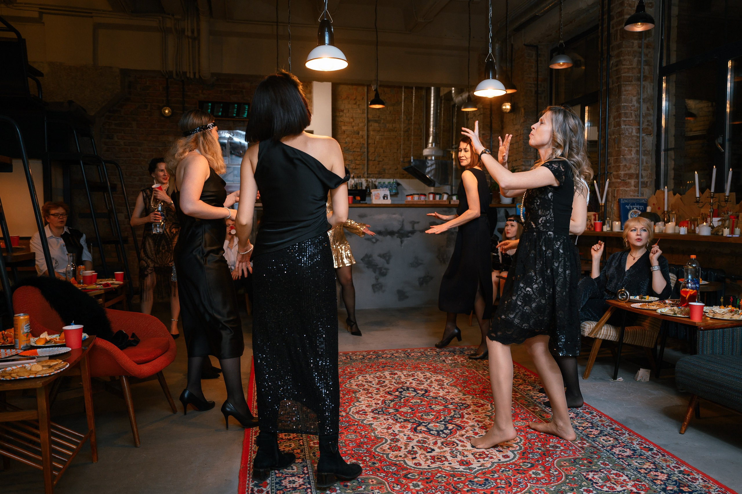 Корпоратив школы танцев в стиле «Мафия». Wedding and family photographer USA