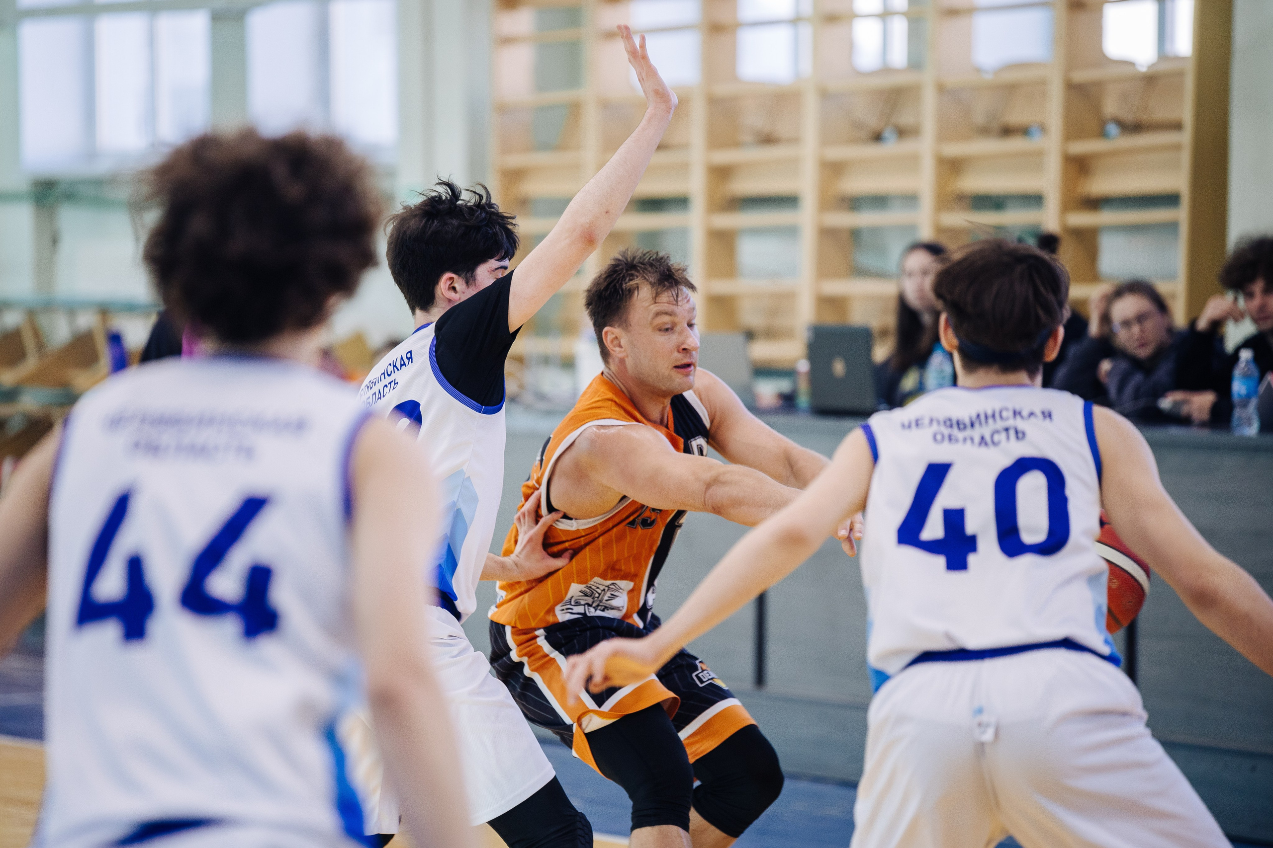 Любительский Чемпионат Магнитогорска по баскетболу // 09.02.25. Денис Прохоров Фотограф в г. Магнитогорск