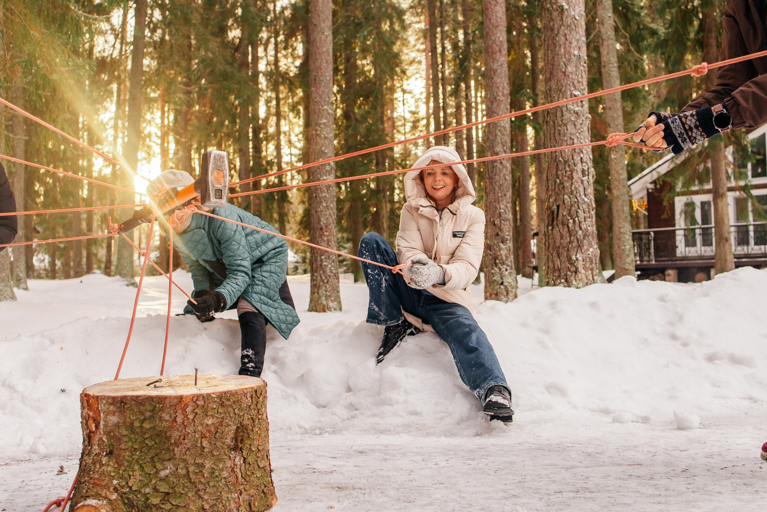 Зимний корпоратив в Царство Королевство. Фотограф в Санкт-Петербурге Виктория Безверхая