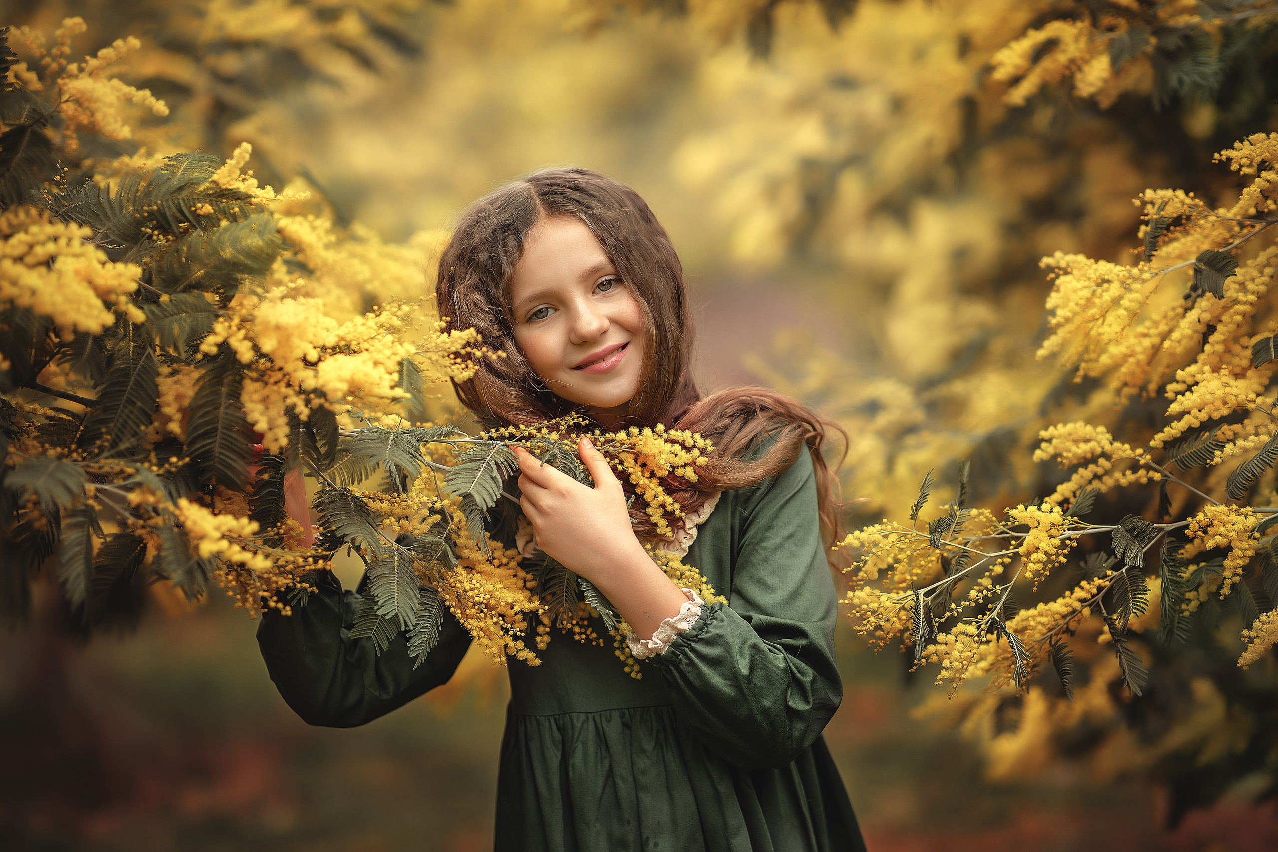 Мимозный рай Адлер 2024. Семейный и детский фотограф в Анапе Мария Голубович