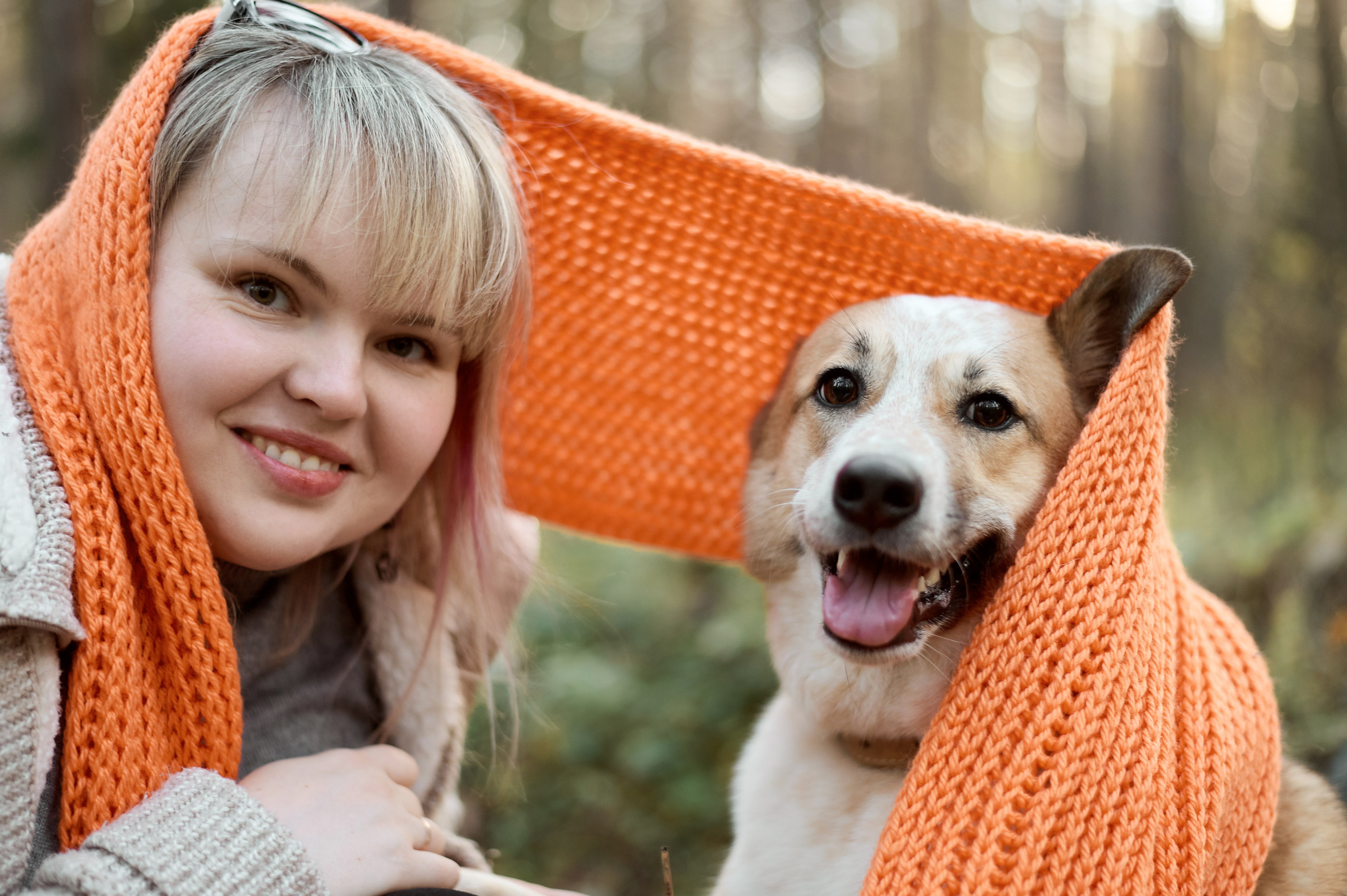 Катя и Найда. Женский фотограф в Череповце Даша Акулич