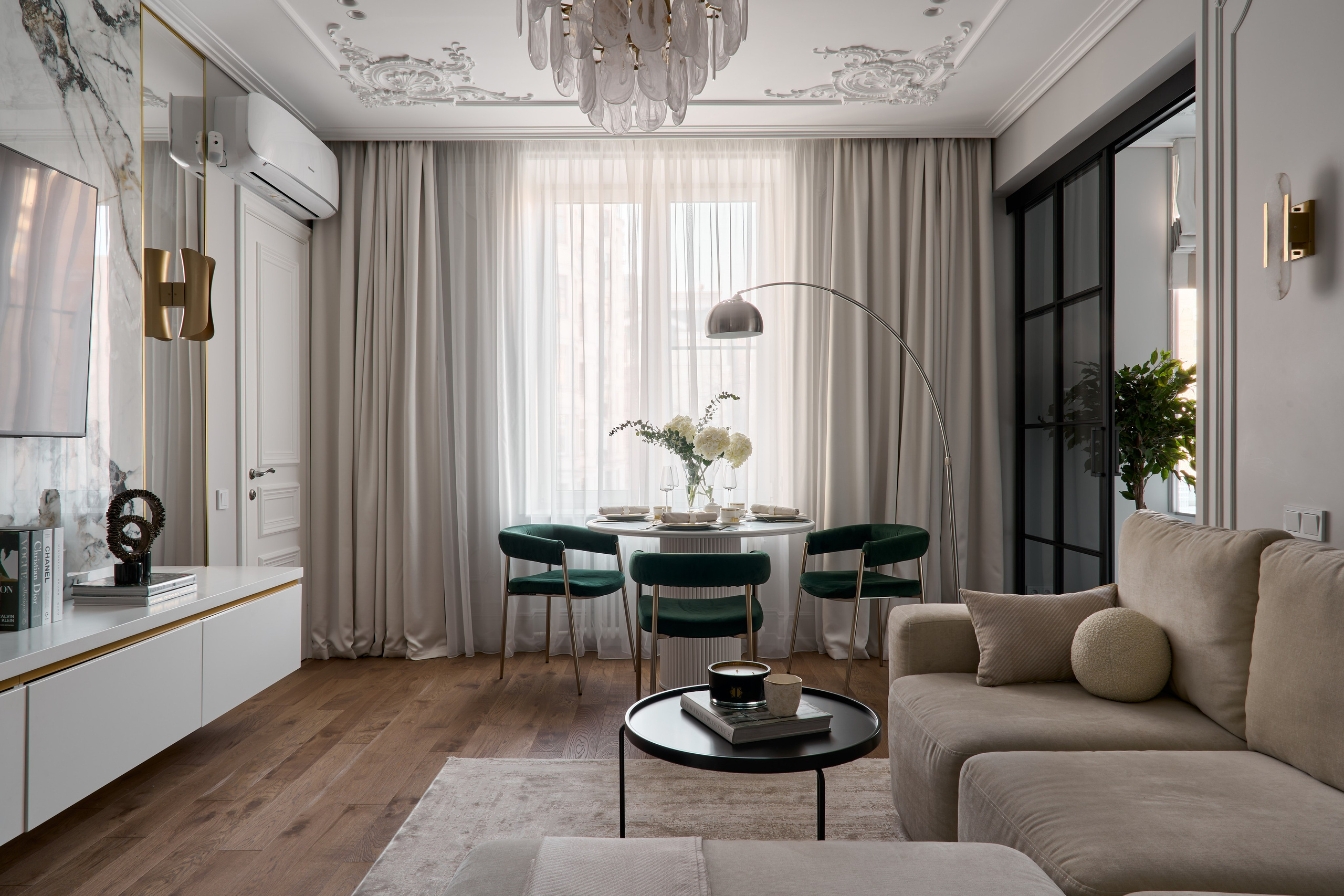 Квартира в историческом центре Москвы, по проекту компании MISIA DEVELOPMENT. Бояршинов Антон Интерьерный фотограф/видеограф Москва