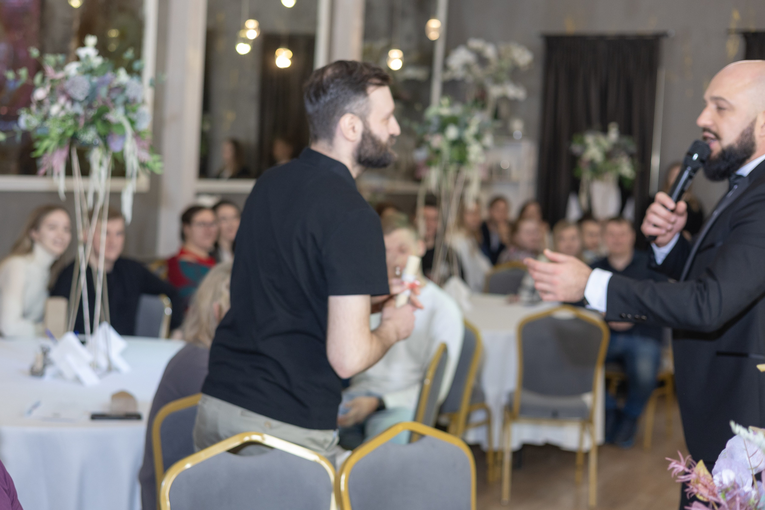 Свадебное чаепитие для молодоженов