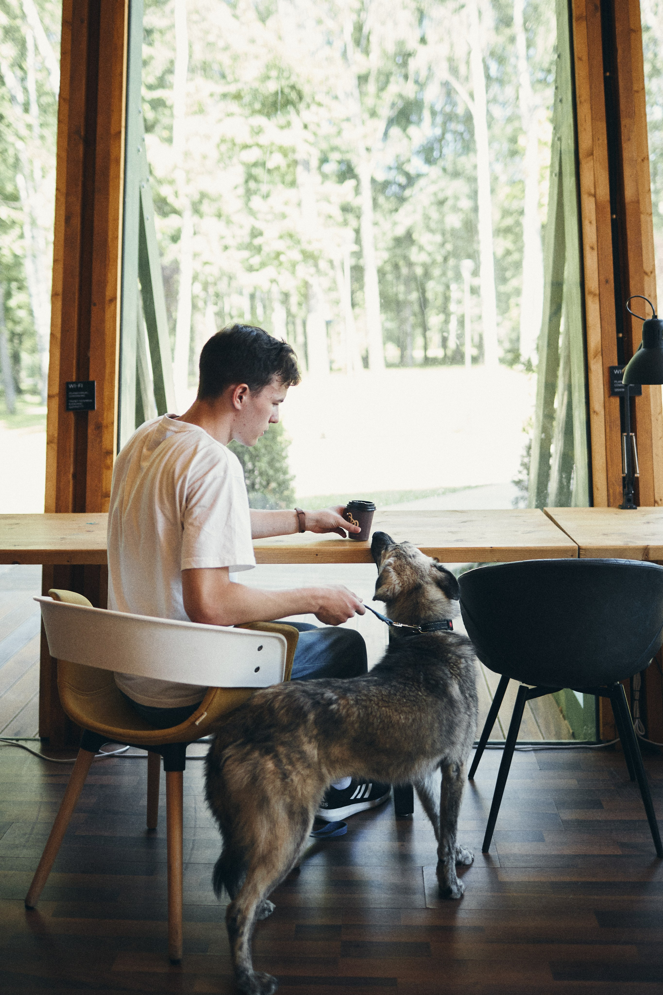 Лэппи в планетарии