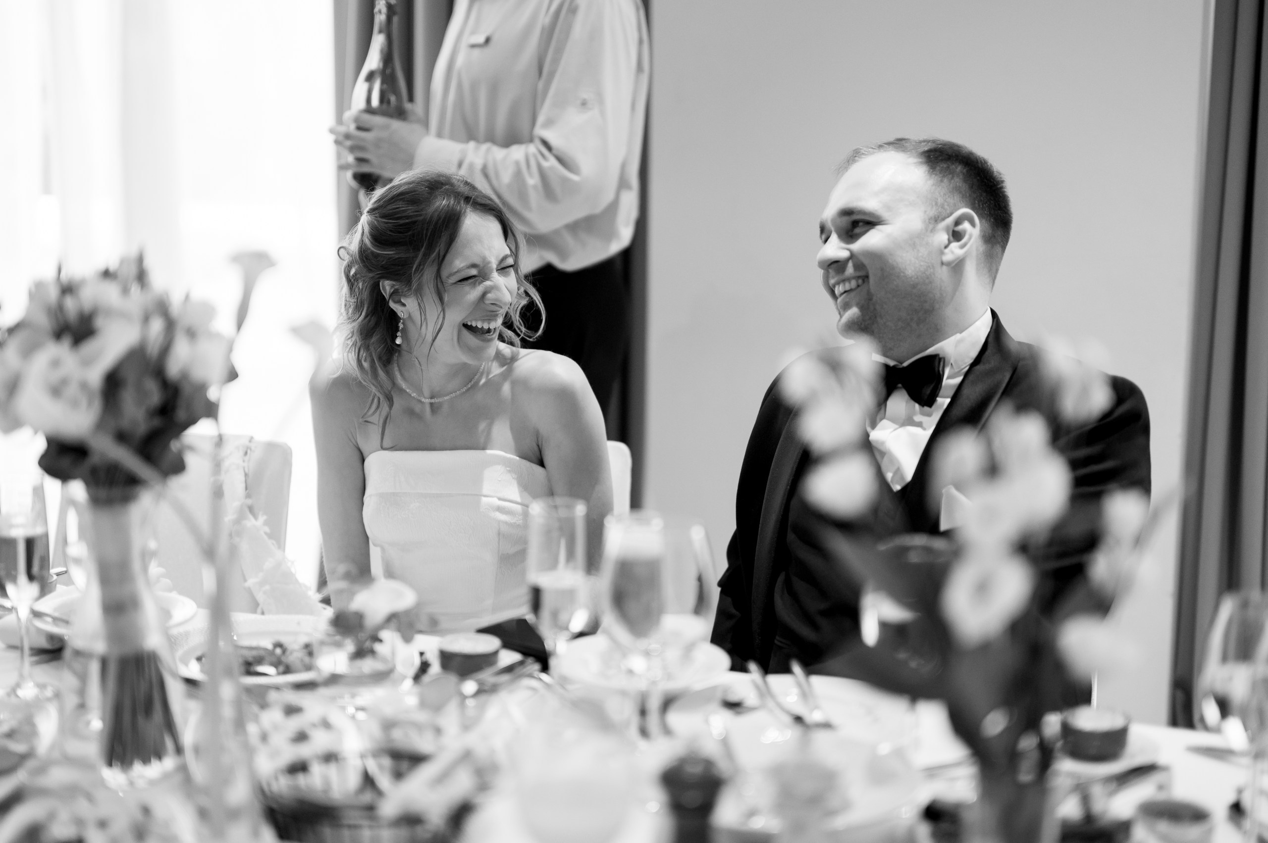 Камерная свадьба Владимира и Кристины в отеле Movenpick Таганская. Регистрация брака в The Great Hall Yakimanka. Semerlina.ru