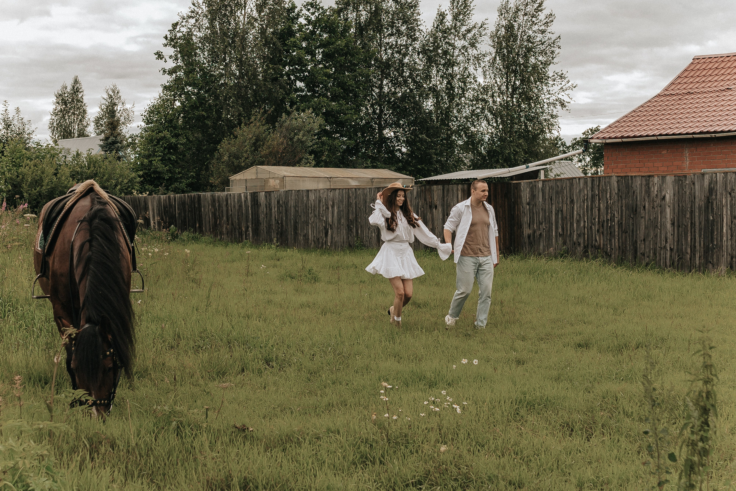 Love Story с лошадьми. Свадебный фотограф Пермь