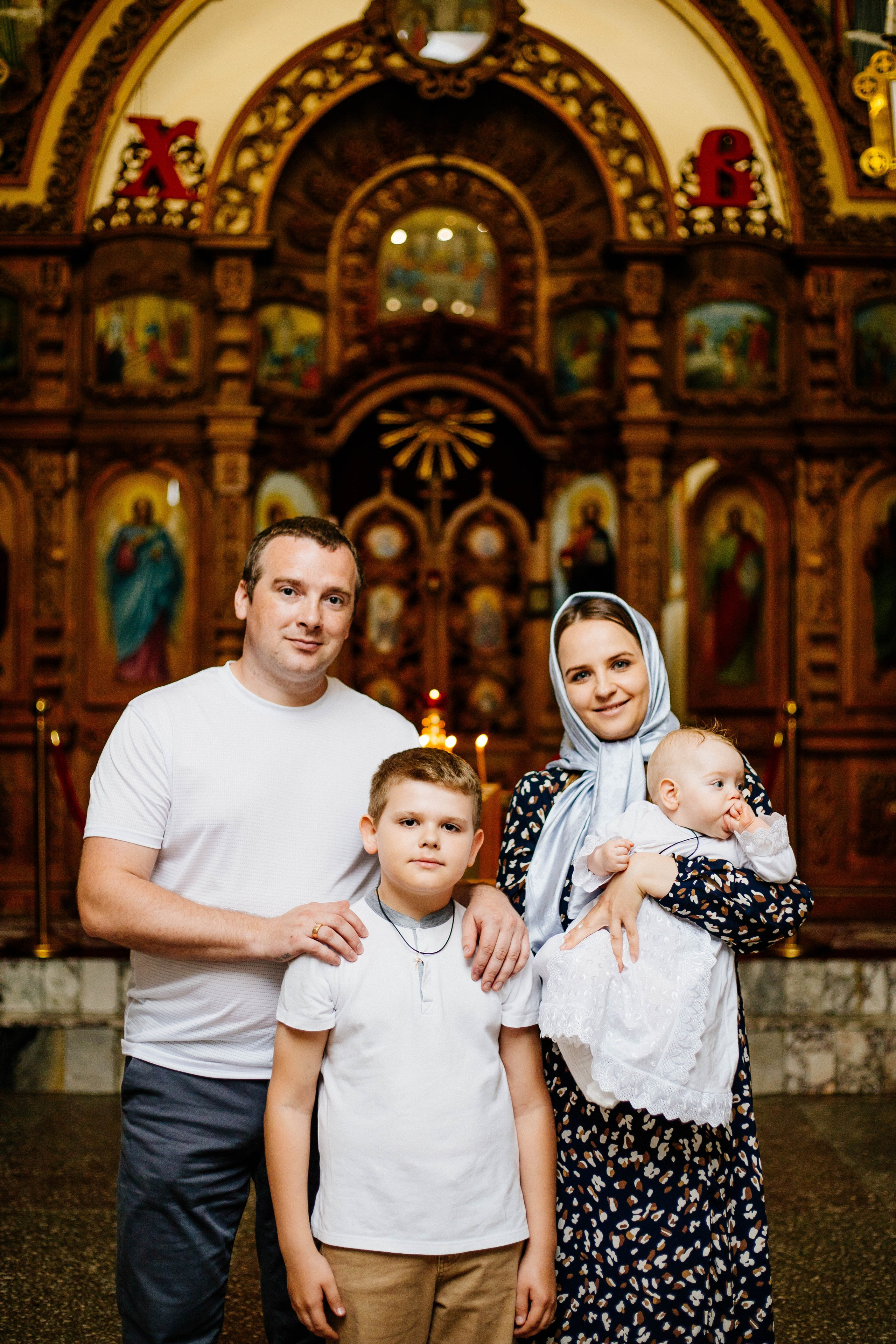 Крещение. Рыжова Тамара