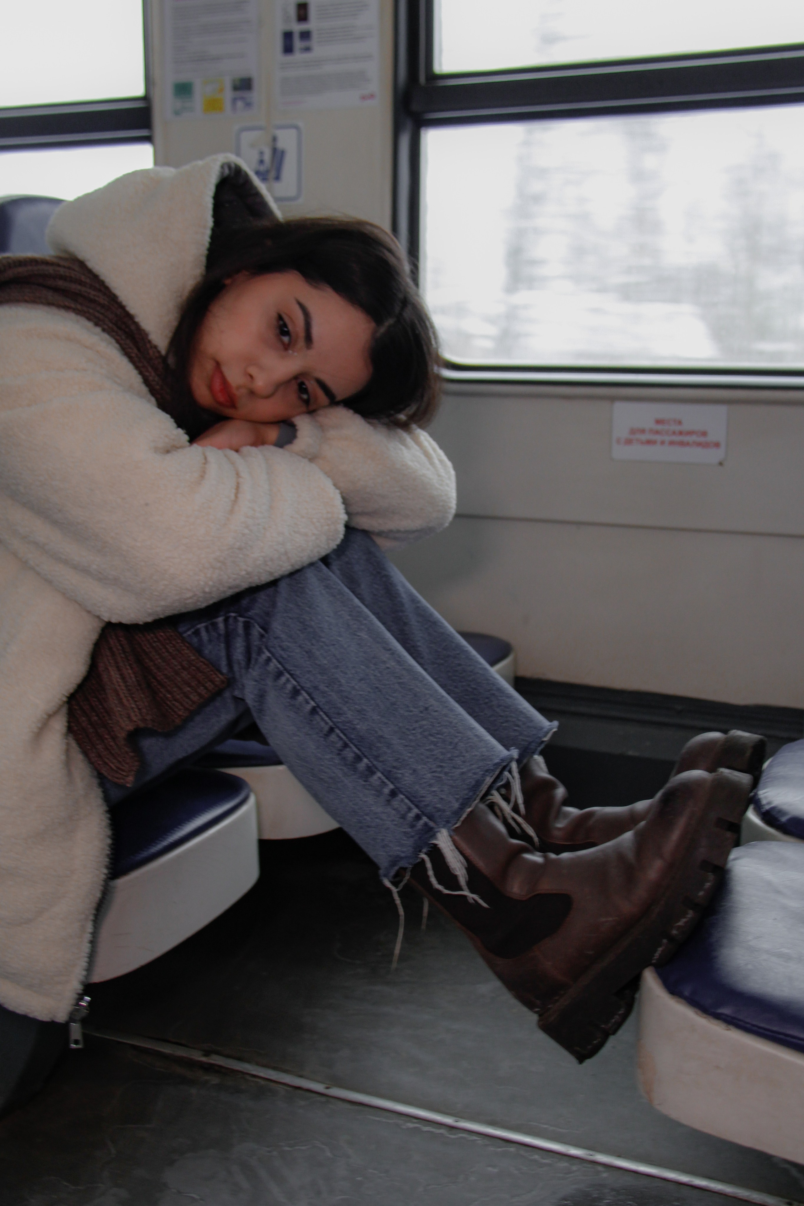 Зимние ветры дуют с озера. Натали. Janie valde |photographer & visual artist