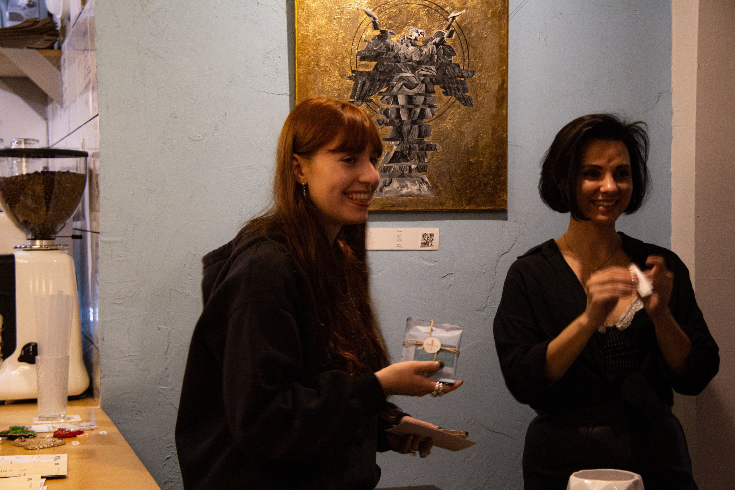 Кофейня Катартика, открытие выставки «Мистика» 3.10.2024. Janie valde | visual artist