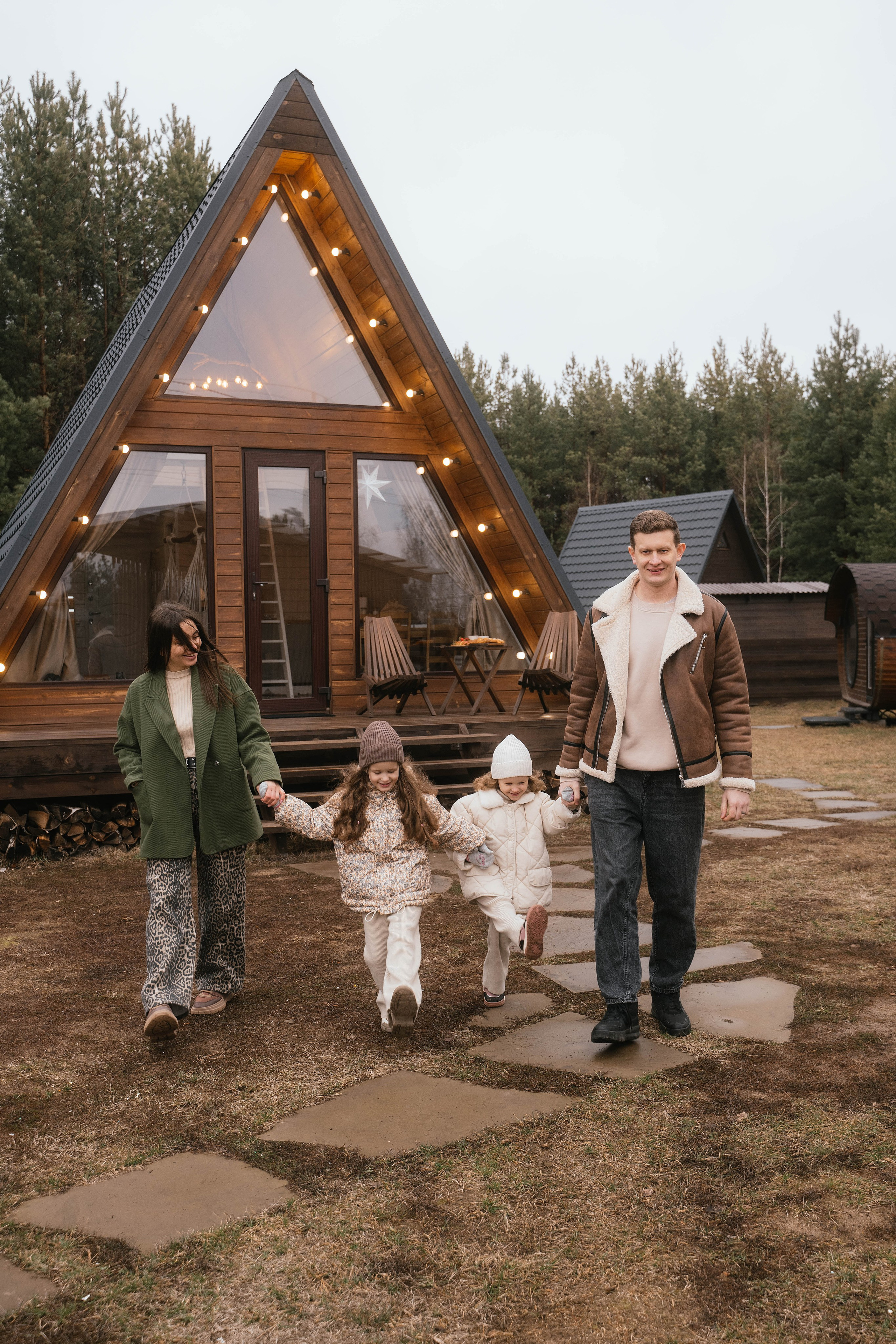 Вика, Коля, Лера, Ева и Вестар. Свадебный, семейный фотограф в Рязани Лена Брант