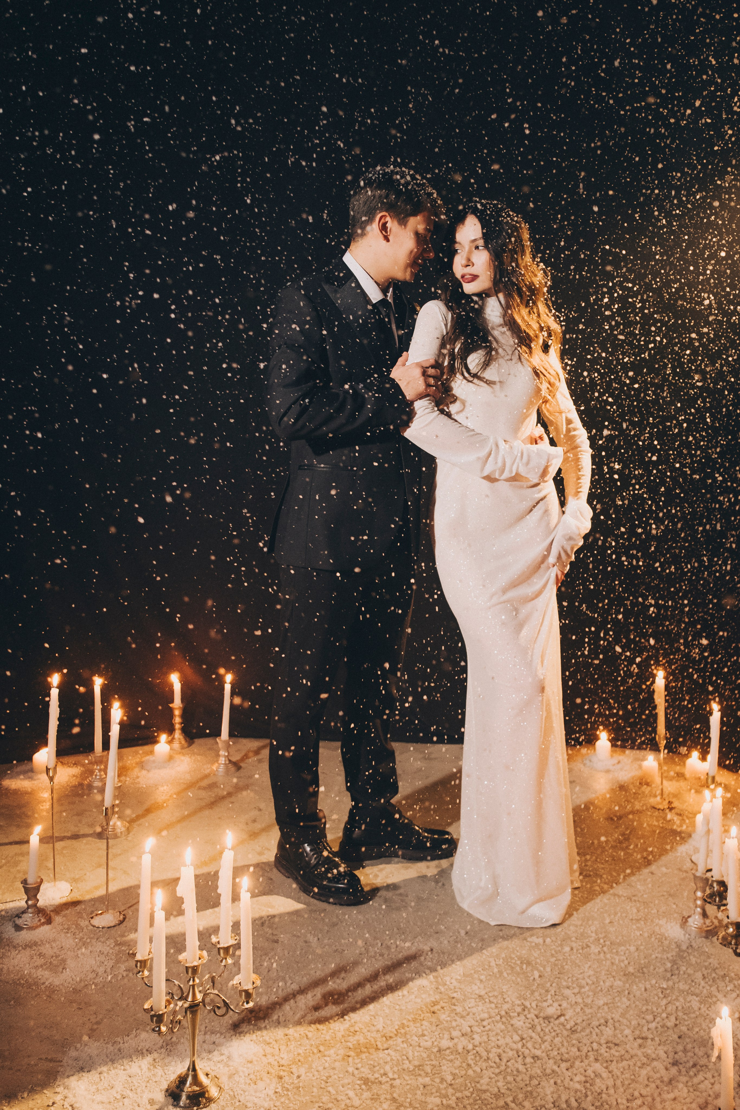 Свадебная лав стори в студии. Фотограф в Иркутске Анна Мирошникова