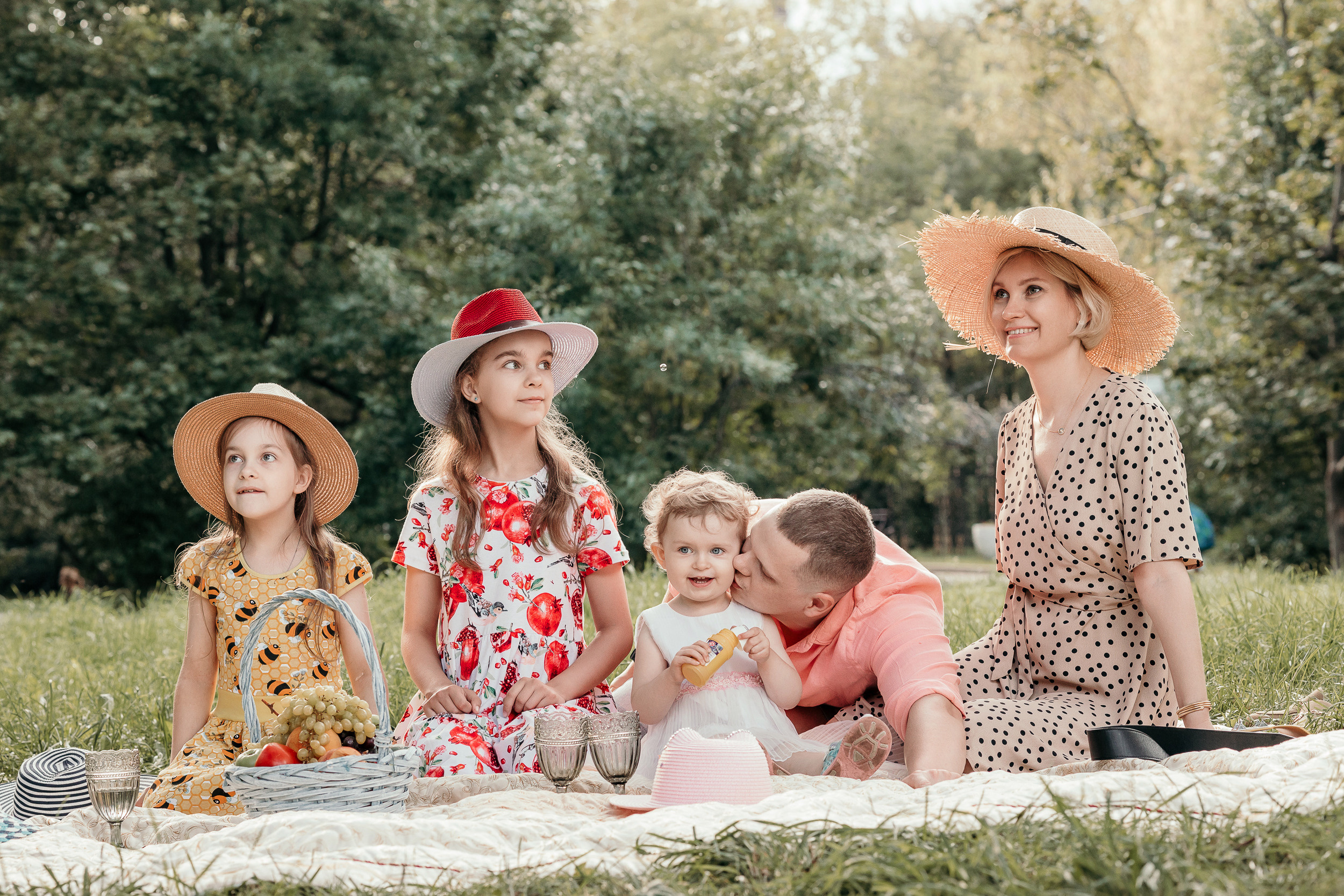 Семейная фотосессия в парке. Event фотосъемка Фомин Дмитрий Михайлович