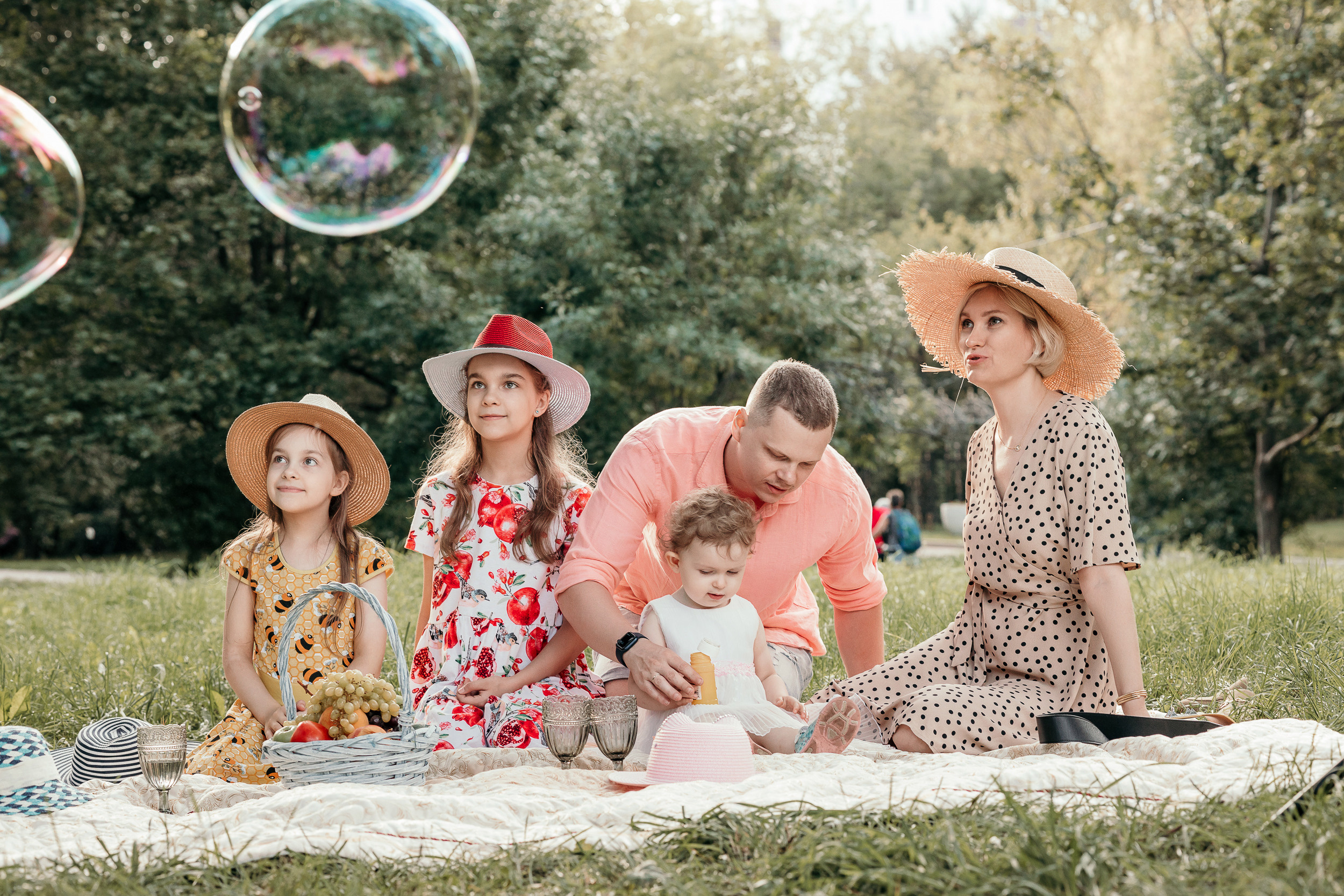 Семейная фотосессия в парке. Event фотосъемка Фомин Дмитрий Михайлович