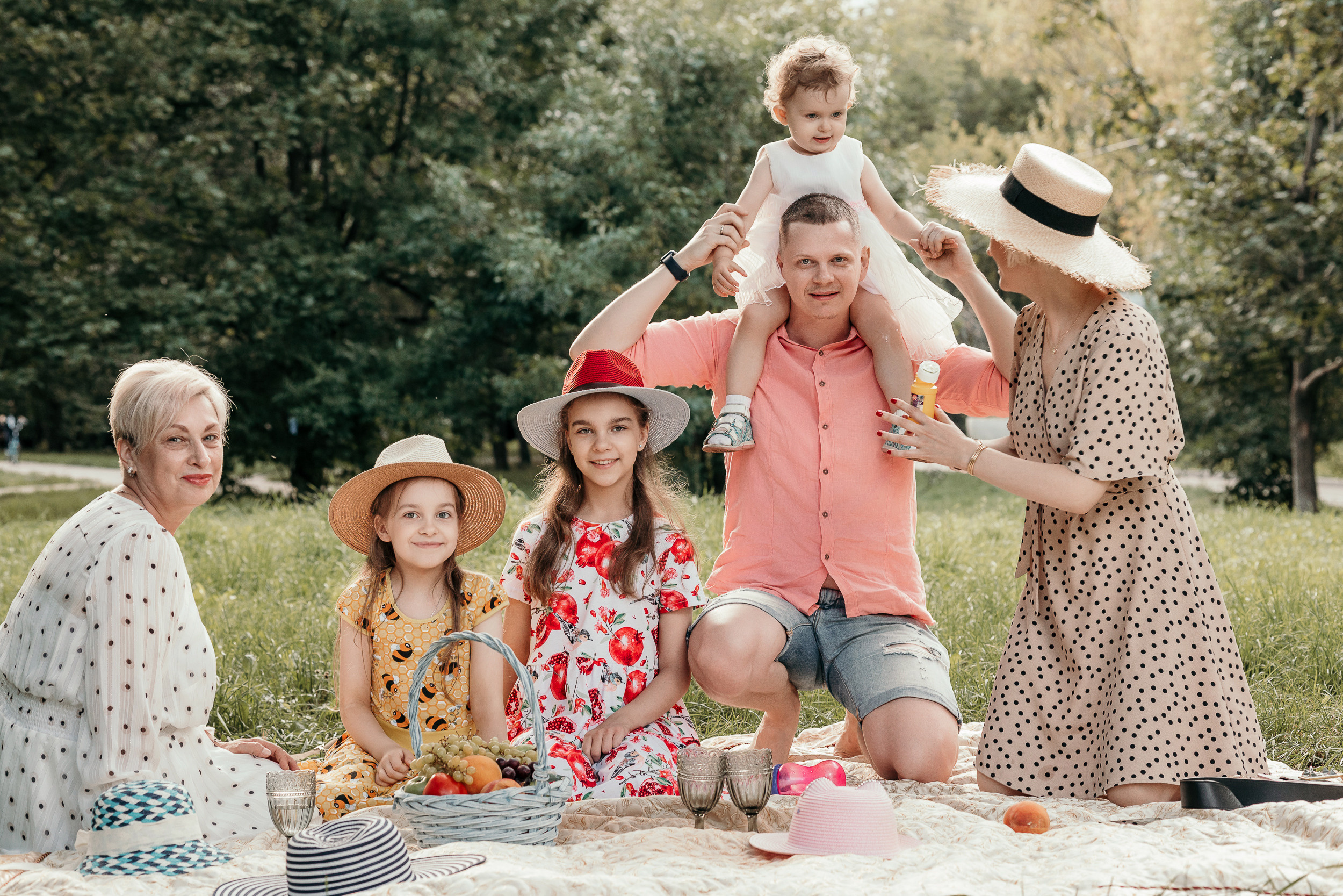 Семейная фотосессия в парке. Event фотосъемка Фомин Дмитрий Михайлович