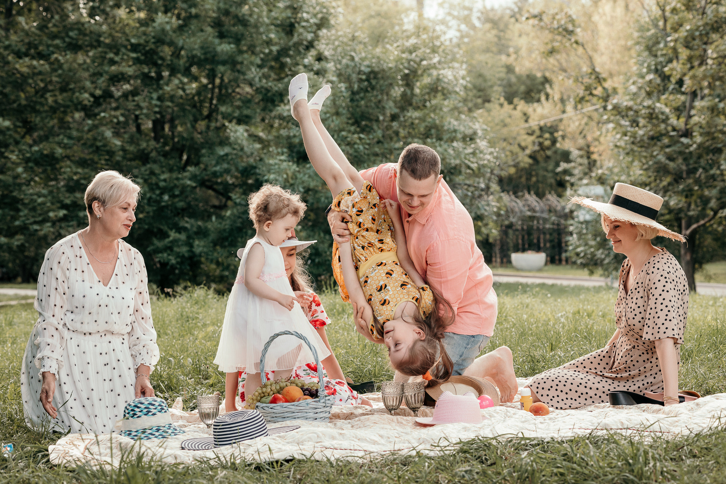 Семейная фотосессия в парке. Event фотосъемка Фомин Дмитрий Михайлович