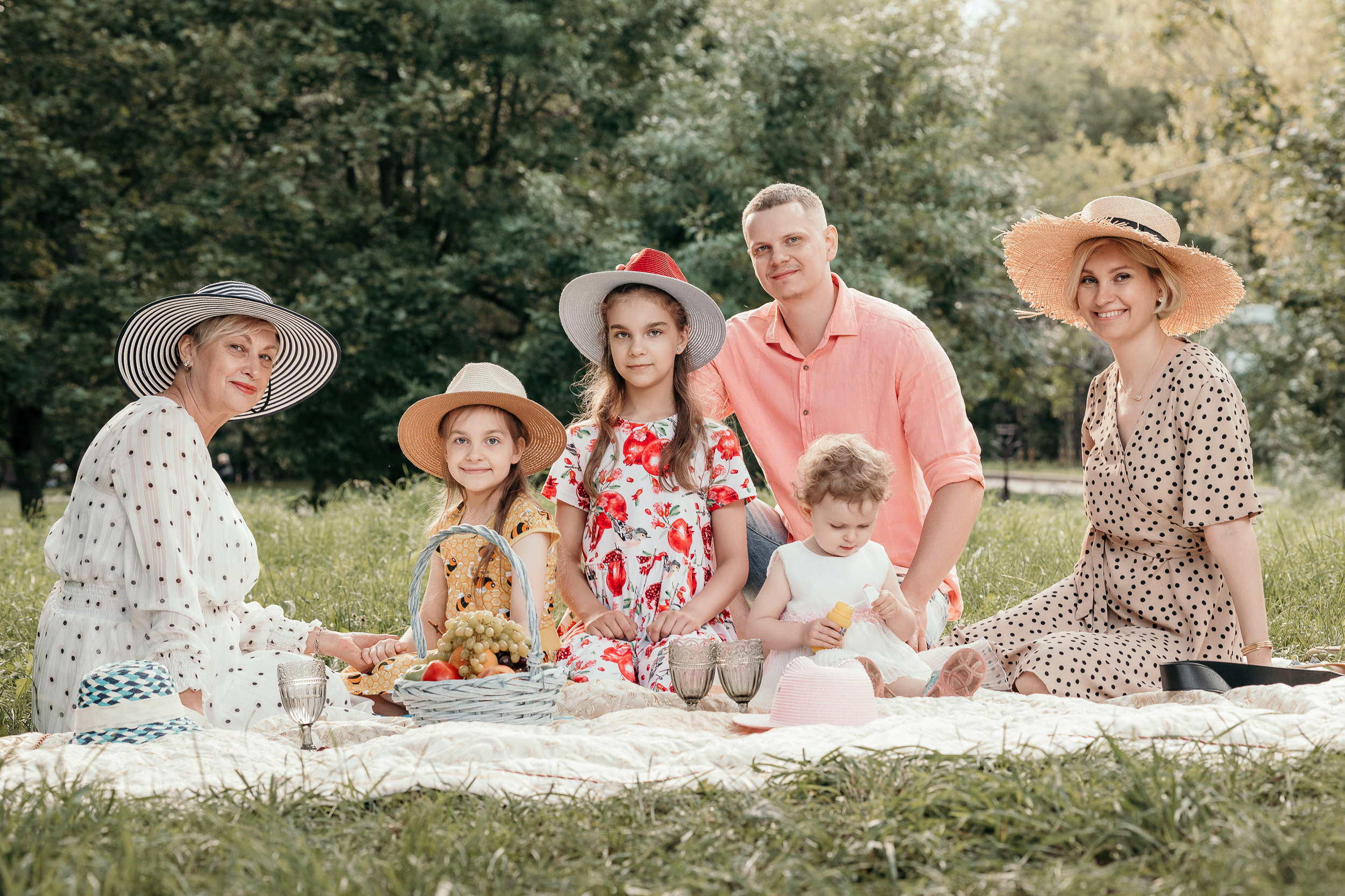 Семейная фотосессия в парке. Event фотосъемка Фомин Дмитрий Михайлович