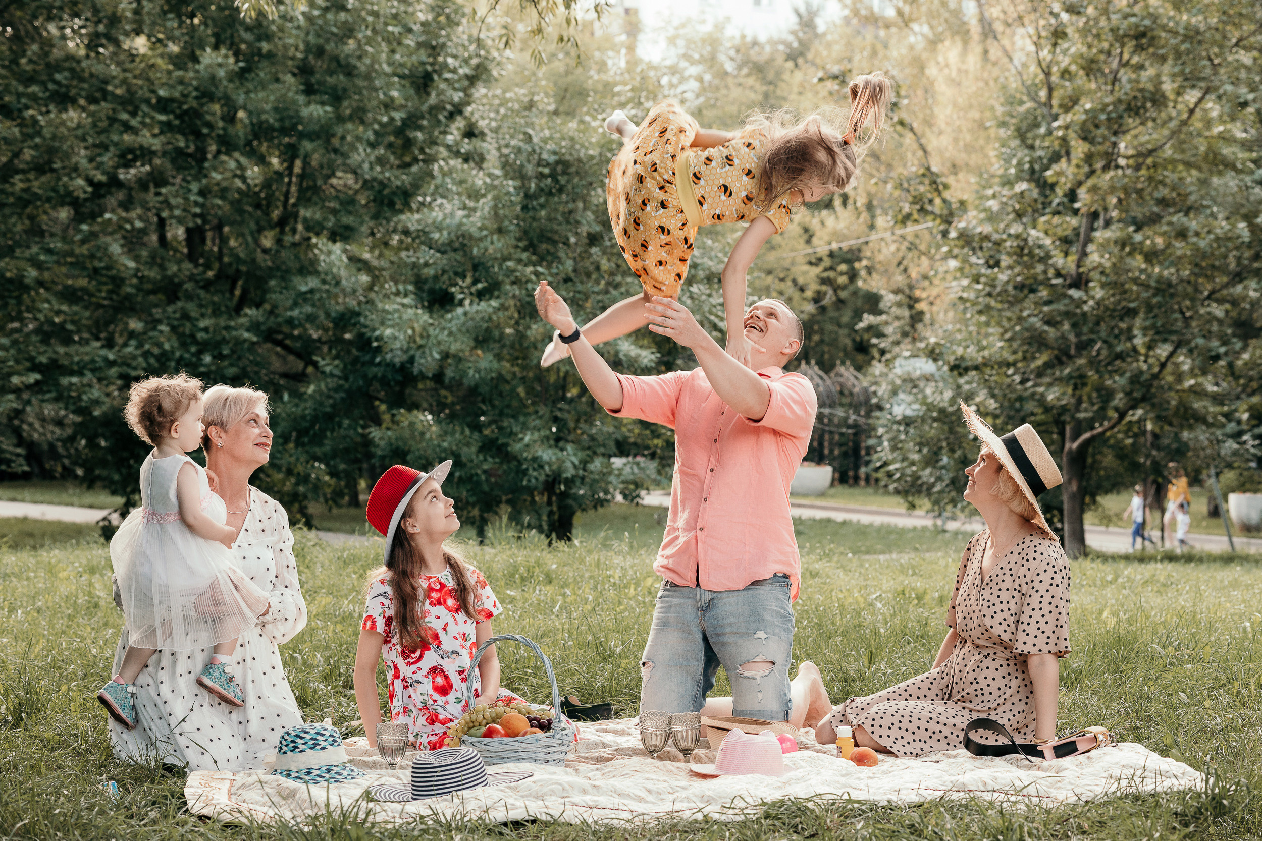 Семейная фотосессия в парке. Event фотосъемка Фомин Дмитрий Михайлович