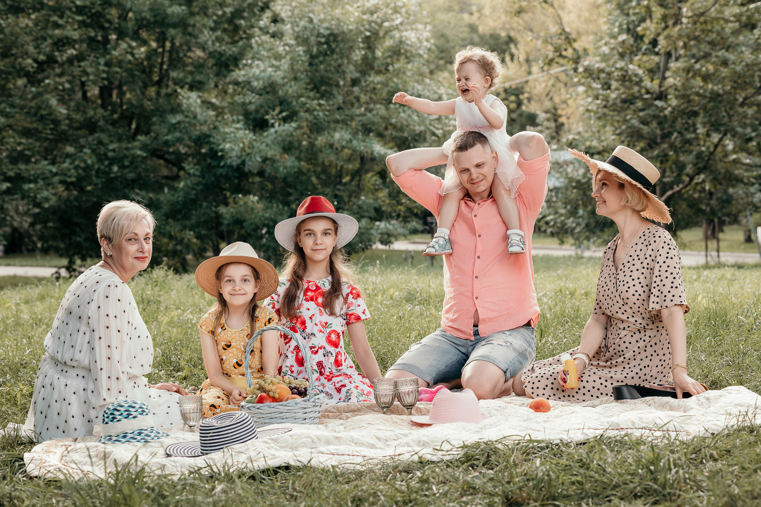 Семейная фотосессия в парке. Event фотосъемка Фомин Дмитрий Михайлович