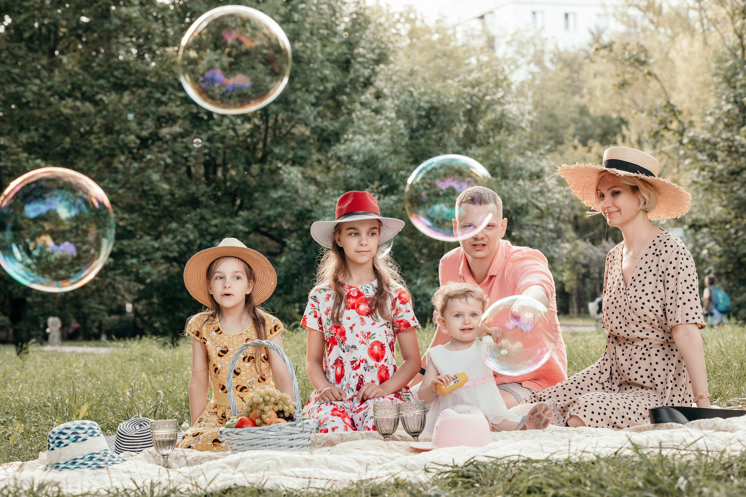 Семейная фотосессия в парке. Event фотосъемка Фомин Дмитрий Михайлович