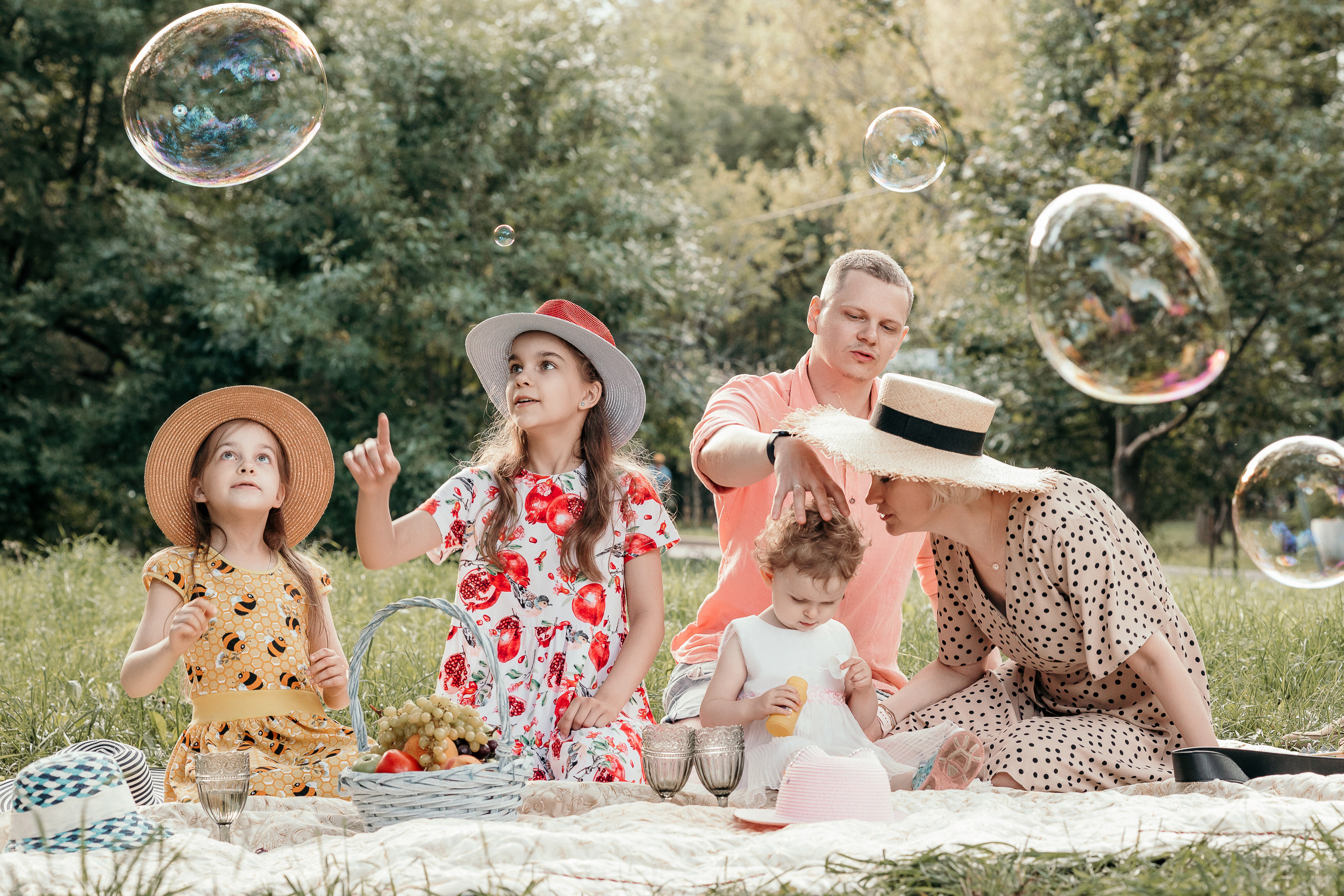 Семейная фотосессия в парке. Event фотосъемка Фомин Дмитрий Михайлович