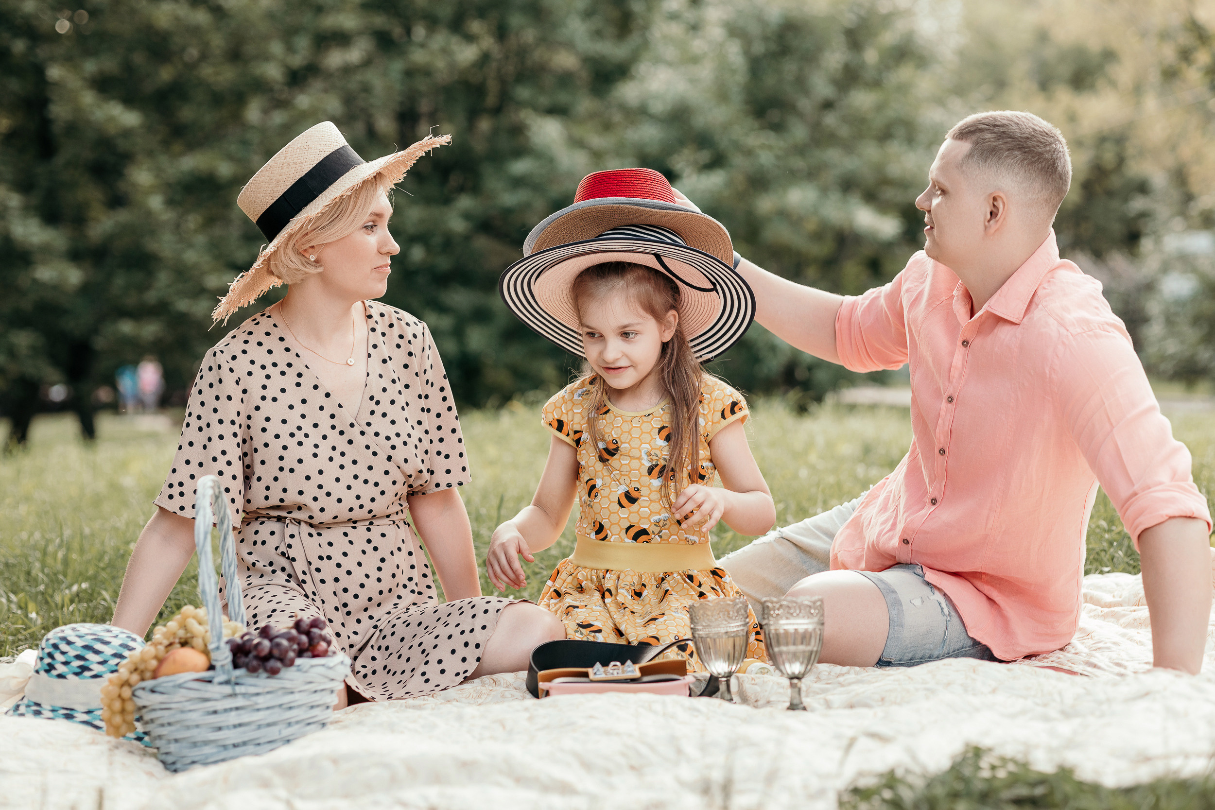 Семейная фотосессия в парке. Event фотосъемка Фомин Дмитрий Михайлович