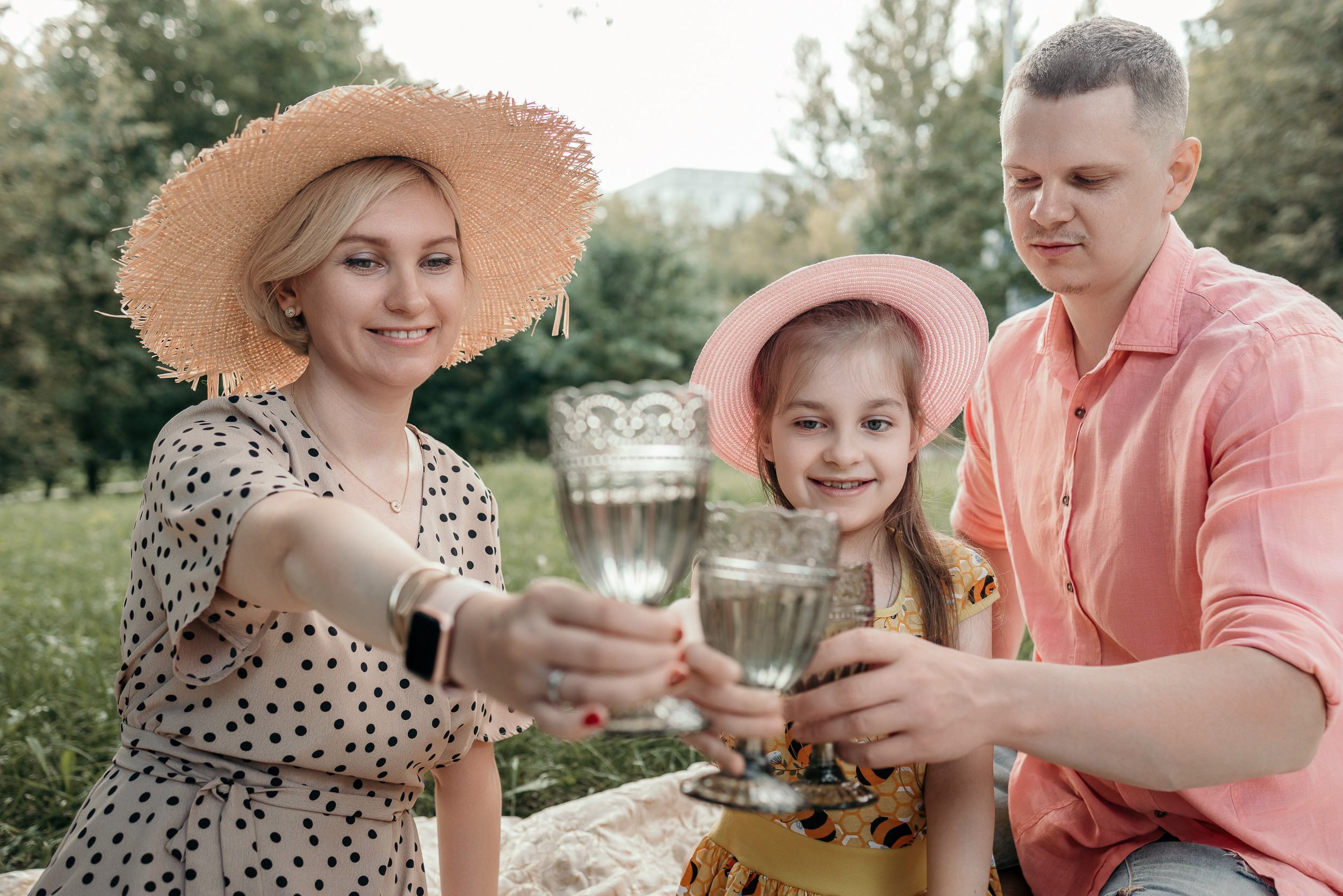 Семейная фотосессия в парке. Event фотосъемка Фомин Дмитрий Михайлович