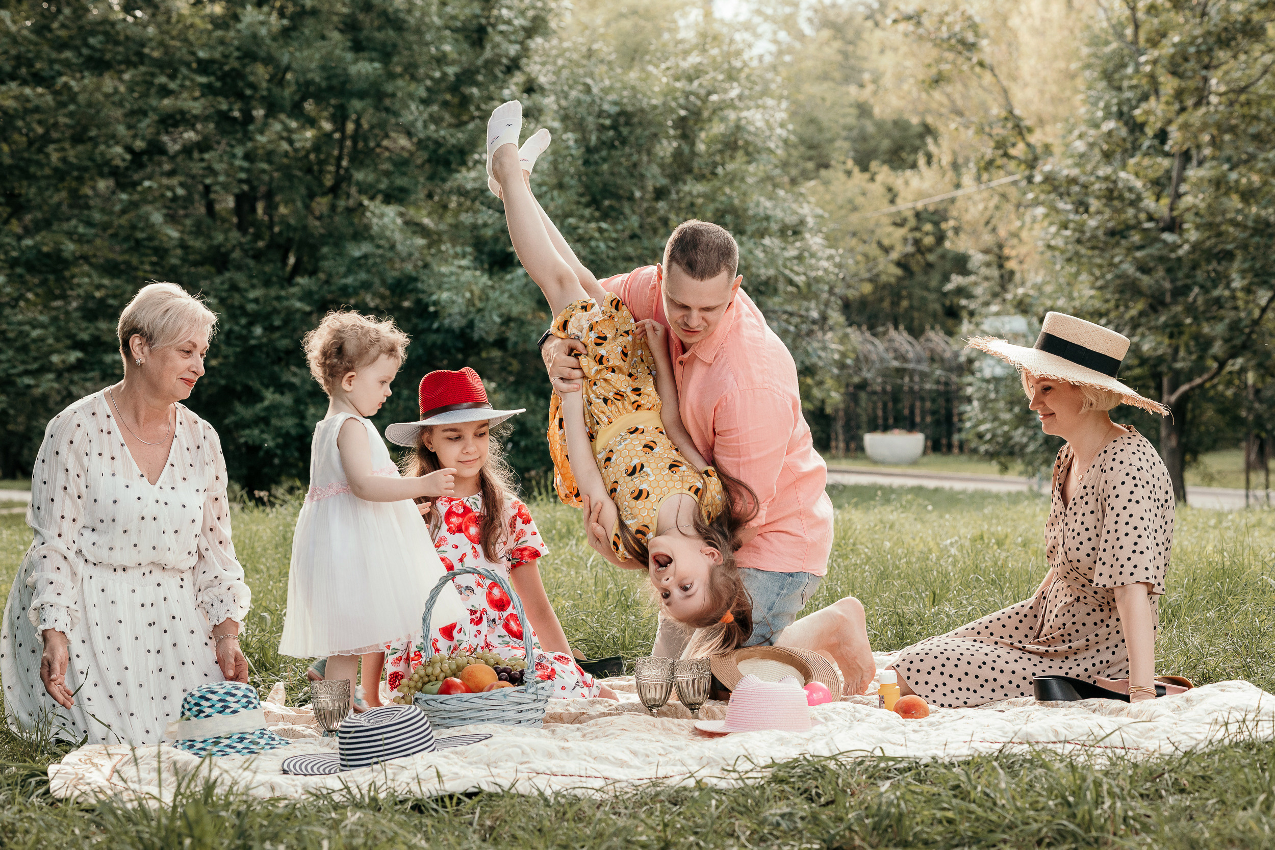 Семейная фотосессия в парке. Event фотосъемка Фомин Дмитрий Михайлович
