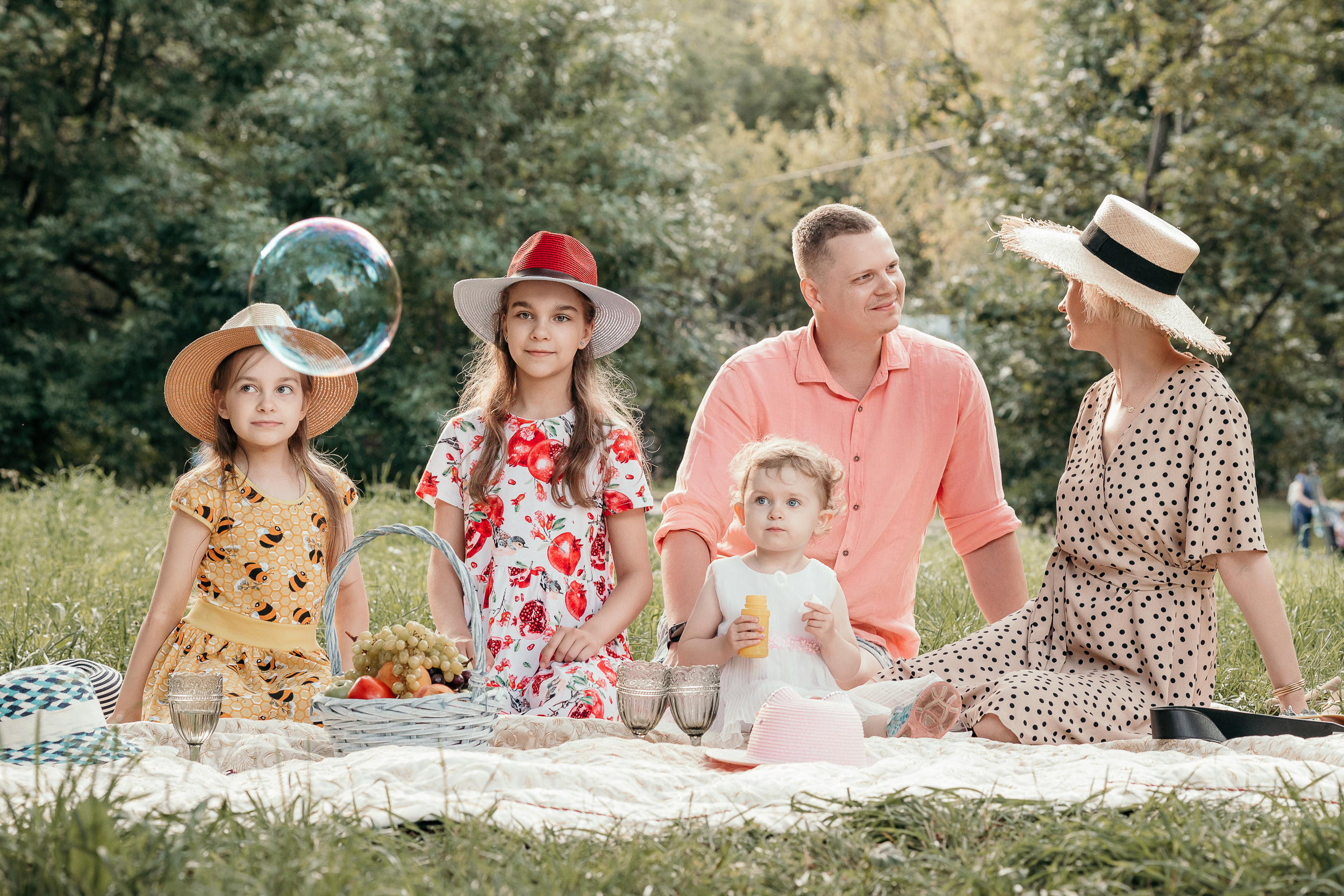 Семейная фотосессия в парке. Event фотосъемка Фомин Дмитрий Михайлович