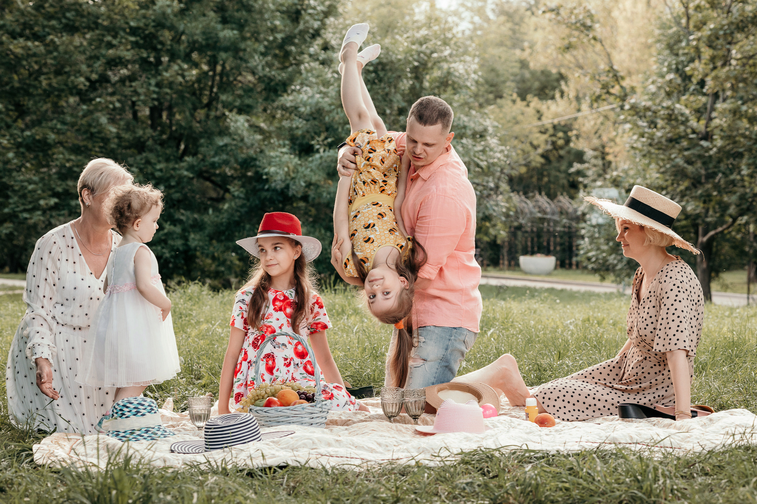 Семейная фотосессия в парке. Event фотосъемка Фомин Дмитрий Михайлович