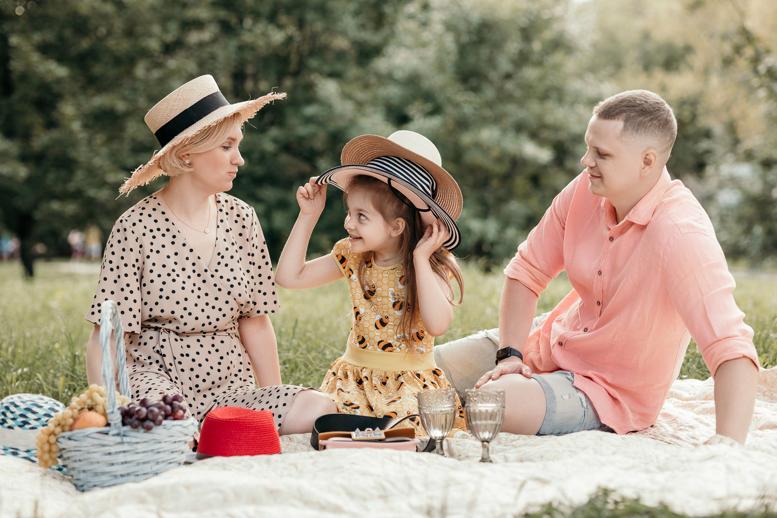 Семейная фотосессия в парке. Event фотосъемка Фомин Дмитрий Михайлович