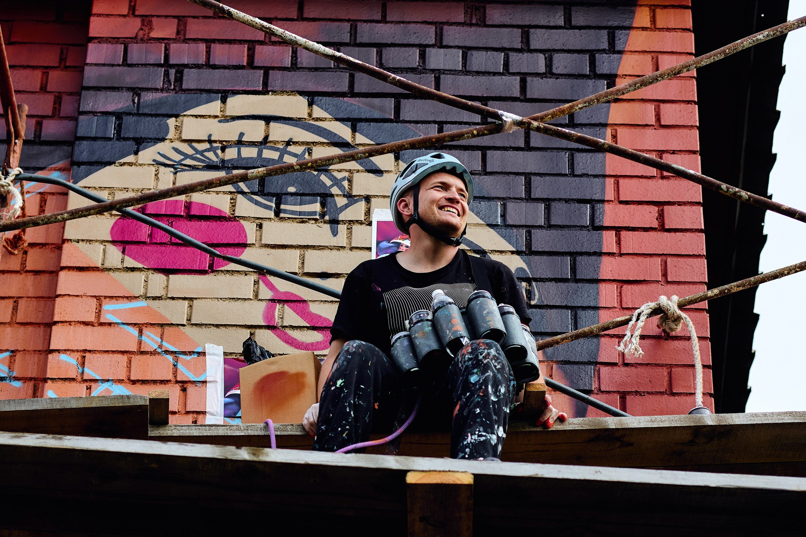 Граффити «Матрешка» Верхняя Пышма. ФОТОГРАФ ЕКАТЕРИНБУРГ