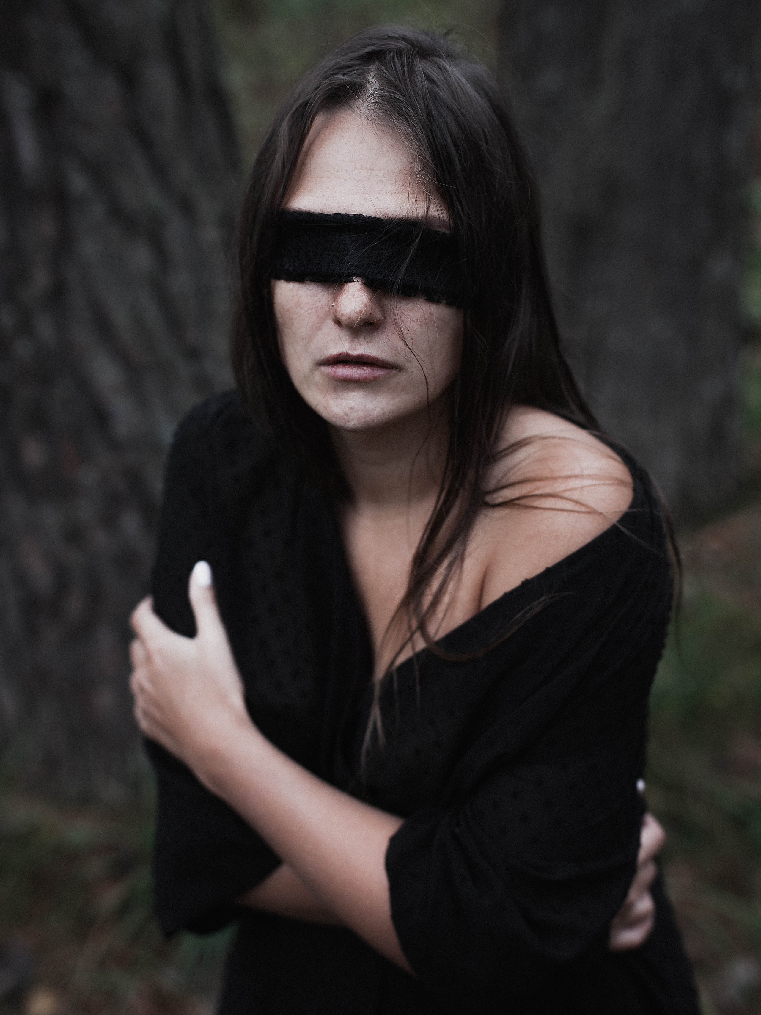 Лес Холод Октябрь. Ню Фотограф Александр Касымов Москва, фотосессии, Химки фотограф