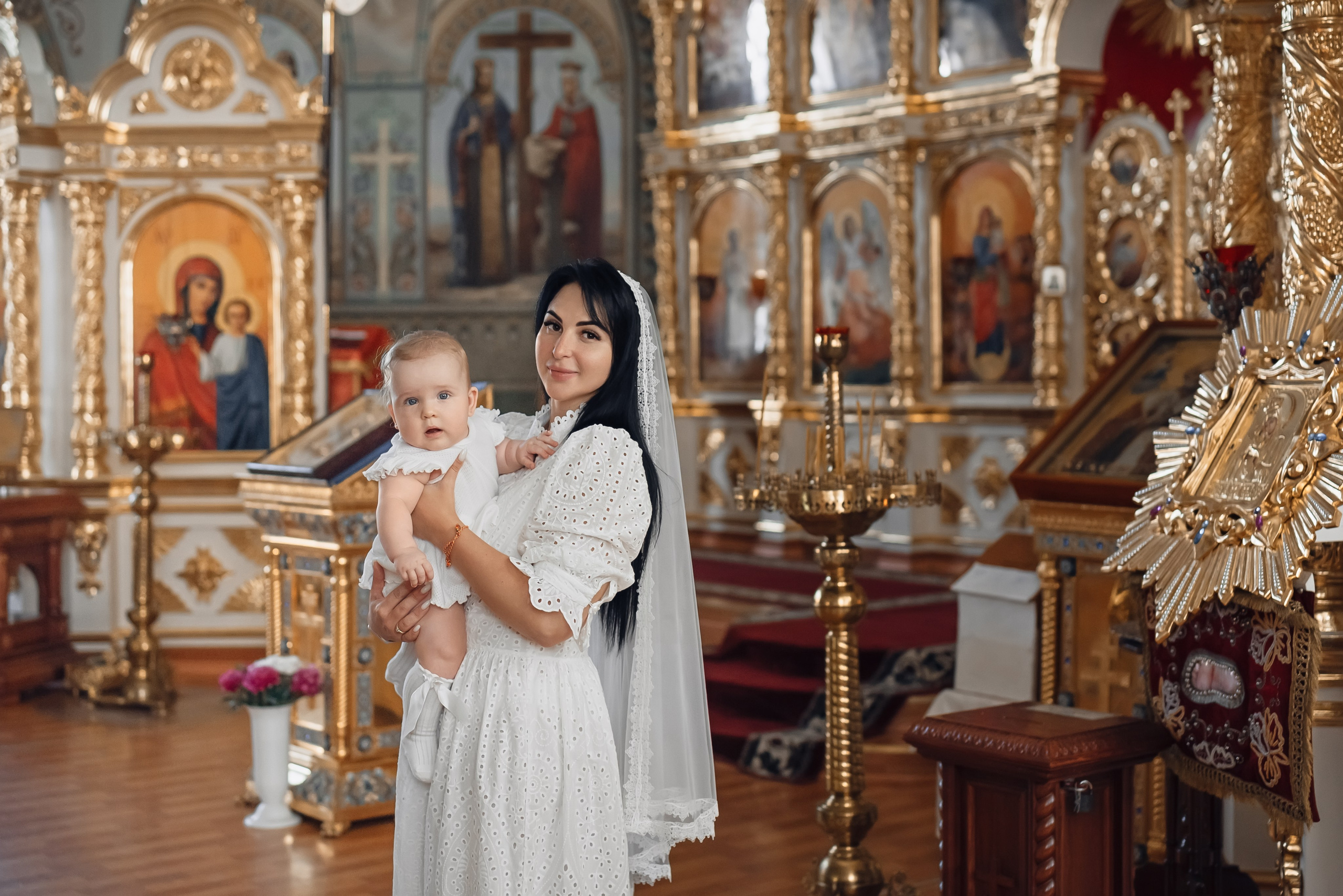 Крещение в храме Иоанна Богослова. Церковный фотограф на Таинство Крещения и Венчания в Оренбурге и Оренбургской области Екатерина Белкина