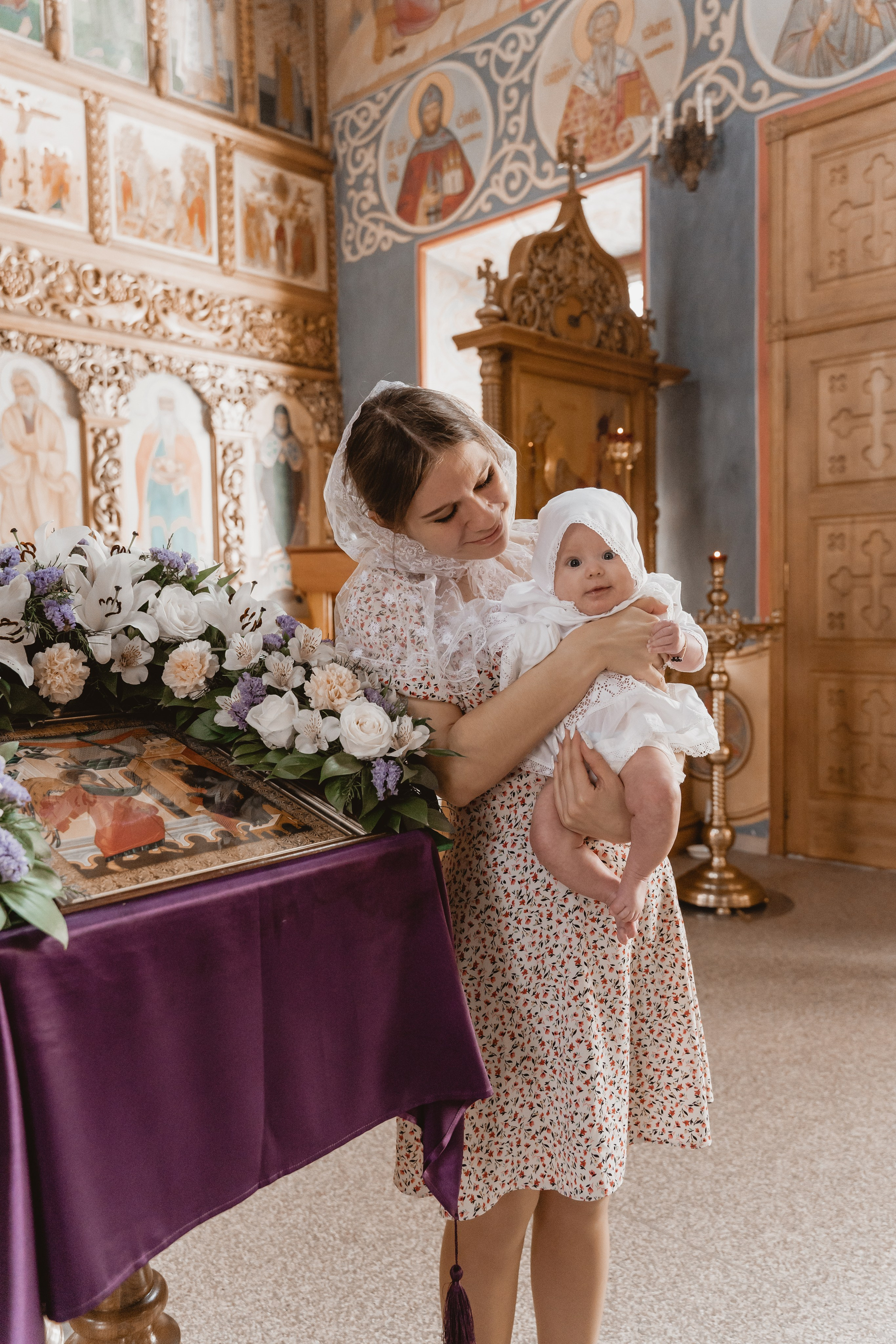 Крещение Таисии. Свадебный фотограф Юлия Копылова