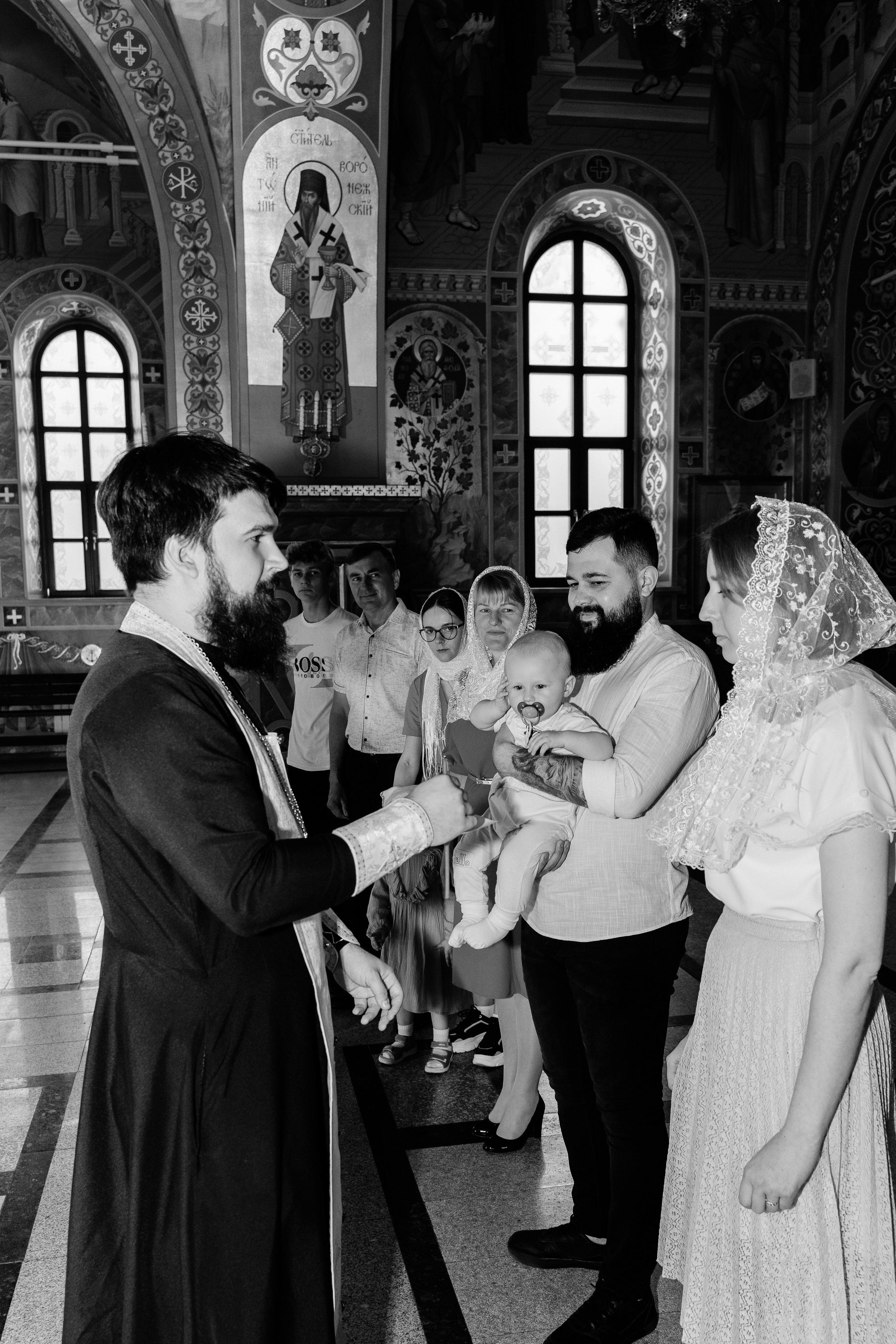 Крещение Федора. Свадебный фотограф Юлия Копылова