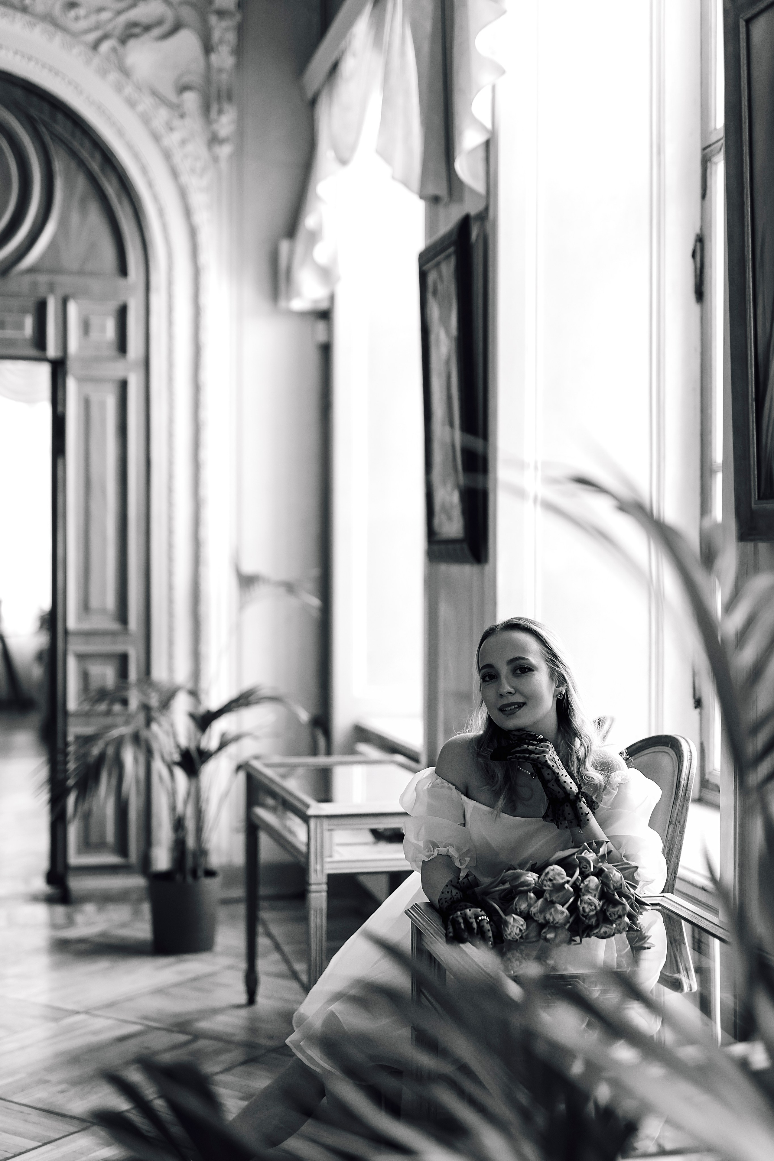 Вика. В библиотеке. Фотограф Москва Мария Захарова