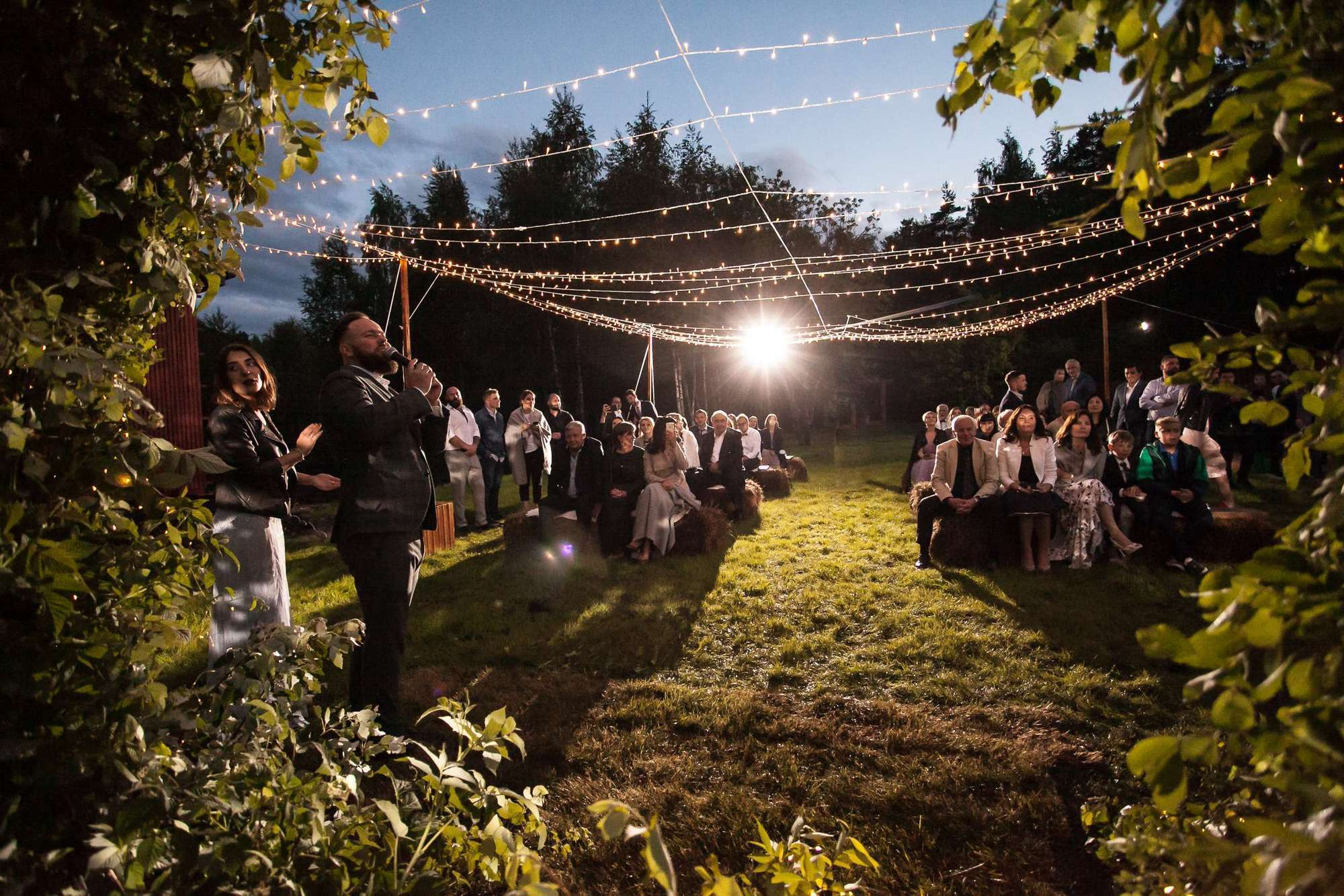 Саша и Сережа. Свадьба в Артиленд. Вечерняя церемония. Свадебный фотограф Марина Назарова Москва