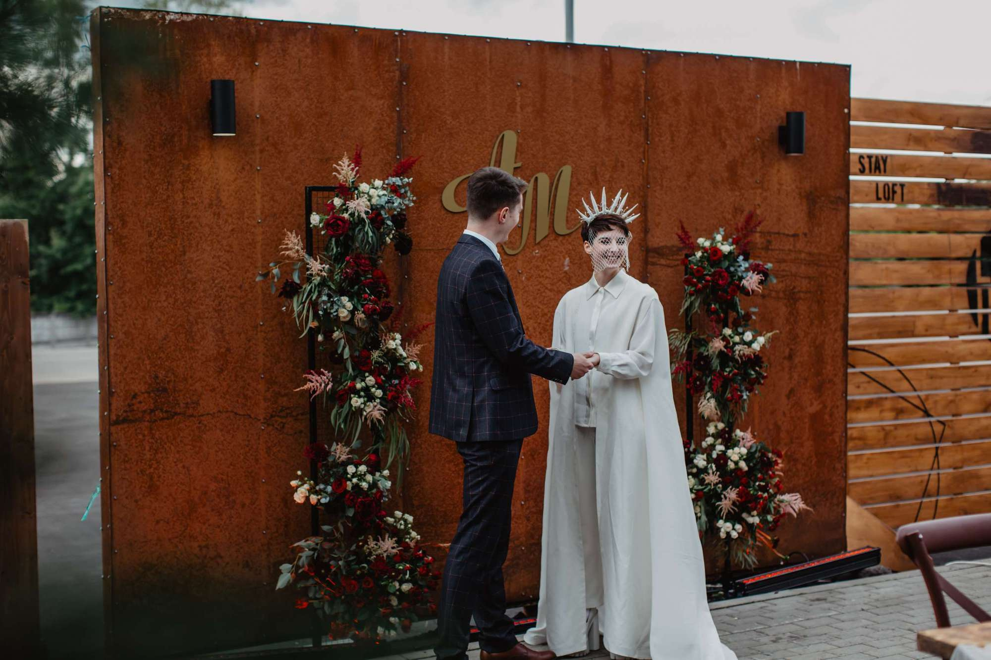 Саша и Маргарита. Лофт Контрабанда. Свадебный фотограф Марина Назарова Москва