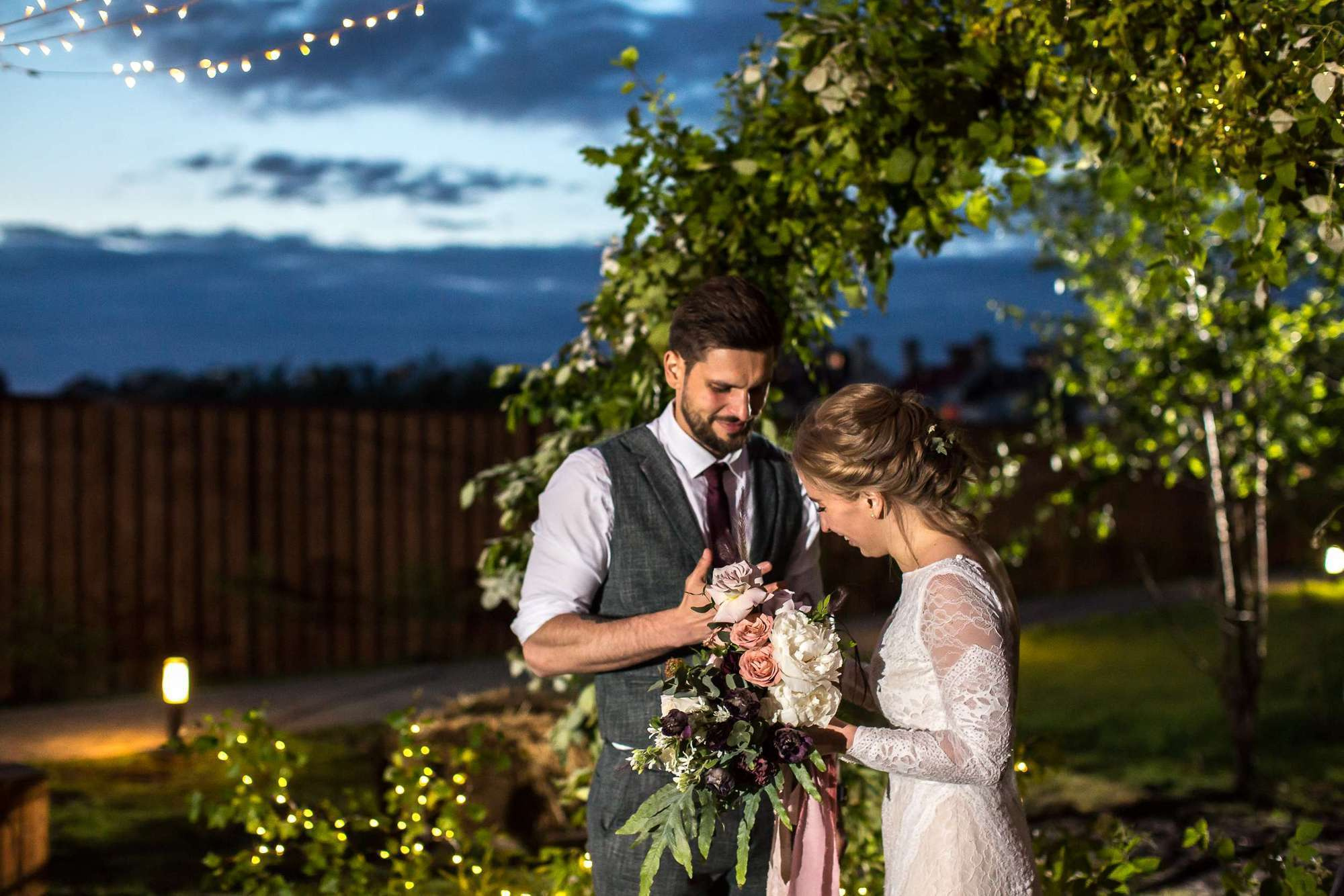 Саша и Сережа. Свадьба в Артиленд. Вечерняя церемония. Свадебный фотограф Марина Назарова Москва