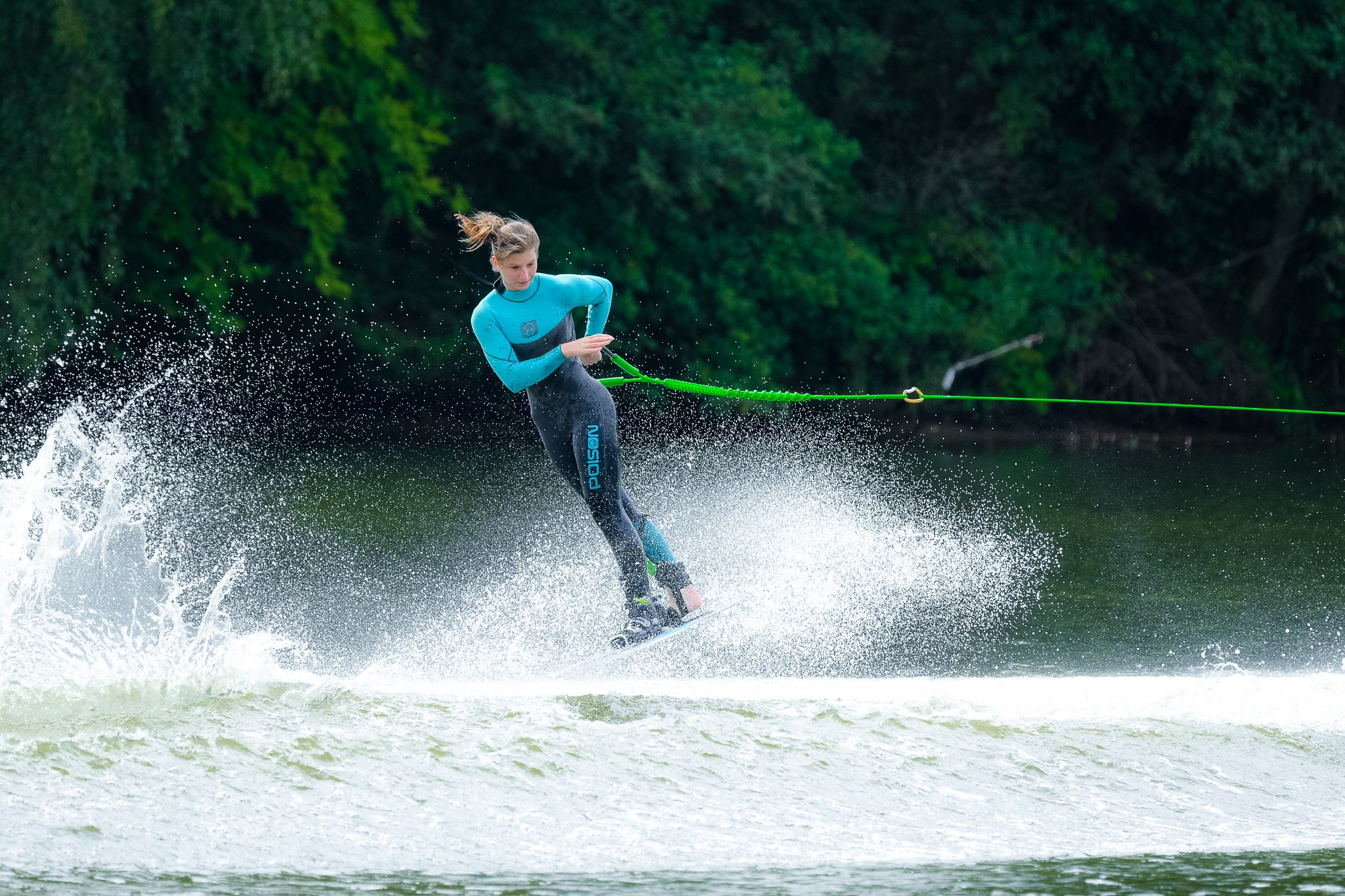 Воднолыжный спорт. Елена Дружинина. Спортивный и репортажный фотограф