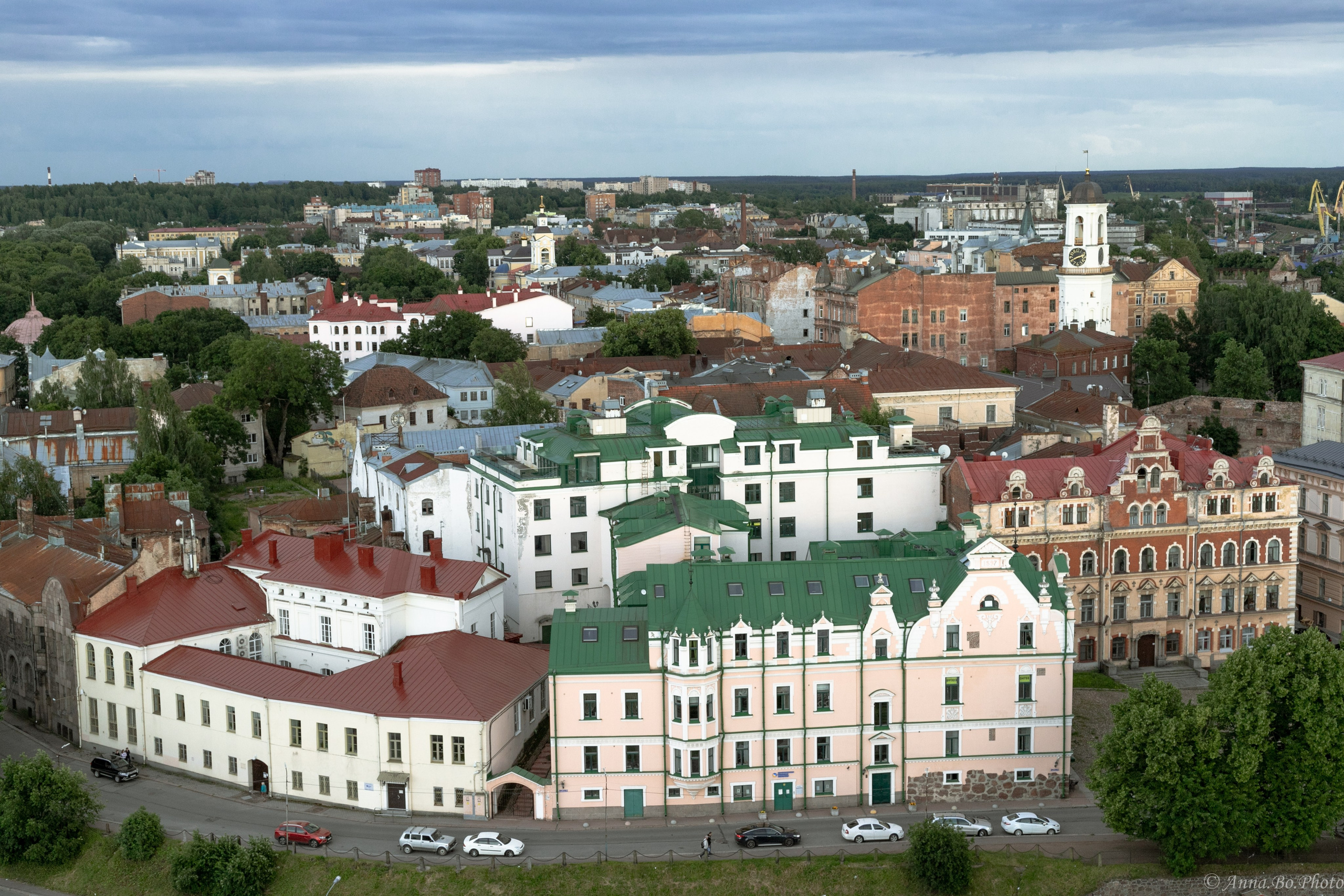 Выборг, Карелия. Фотограф и ИИ-креатор Анна Бобринёва