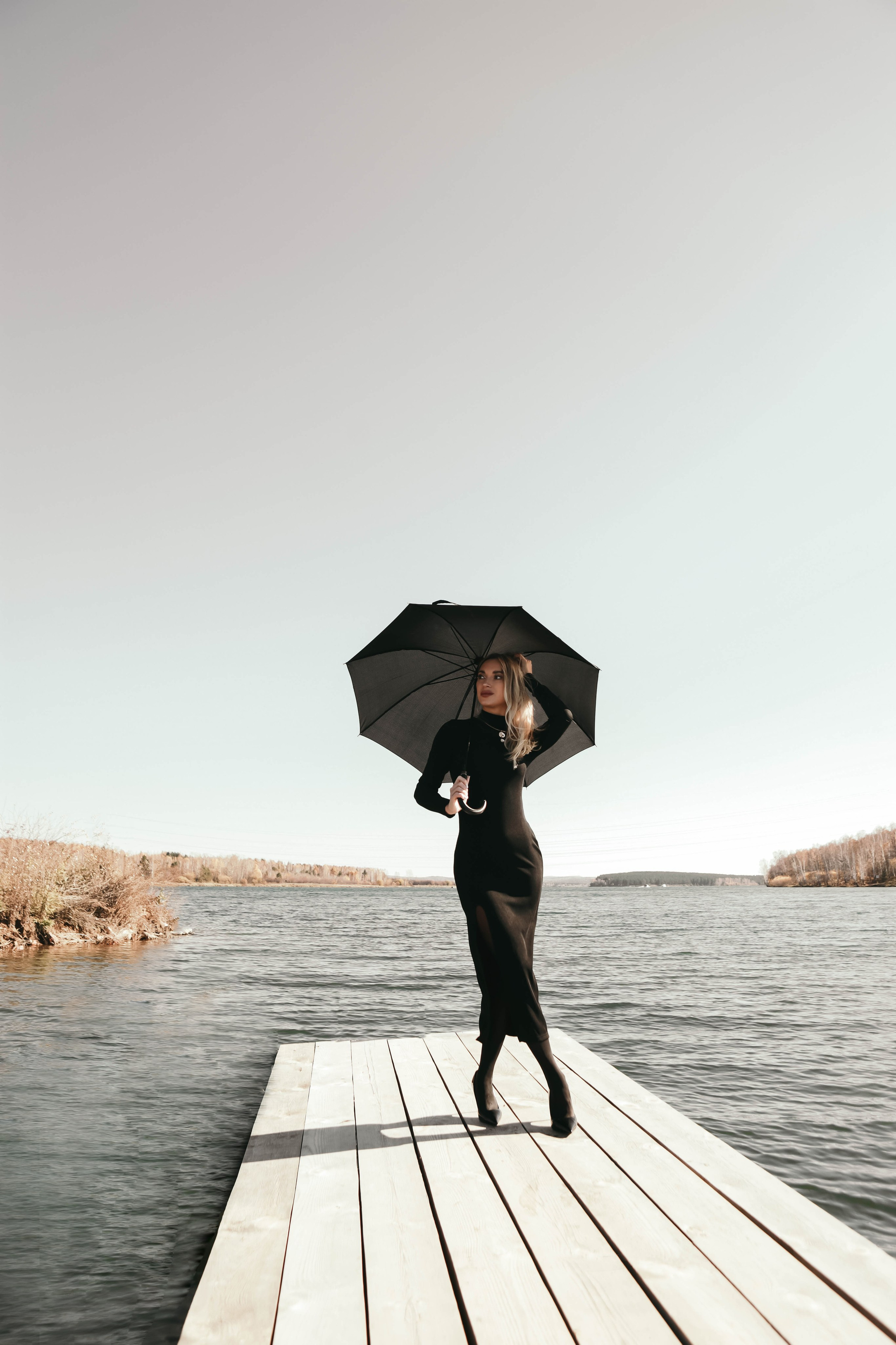 Кристина с зонтом. Фотограф в Иркутске